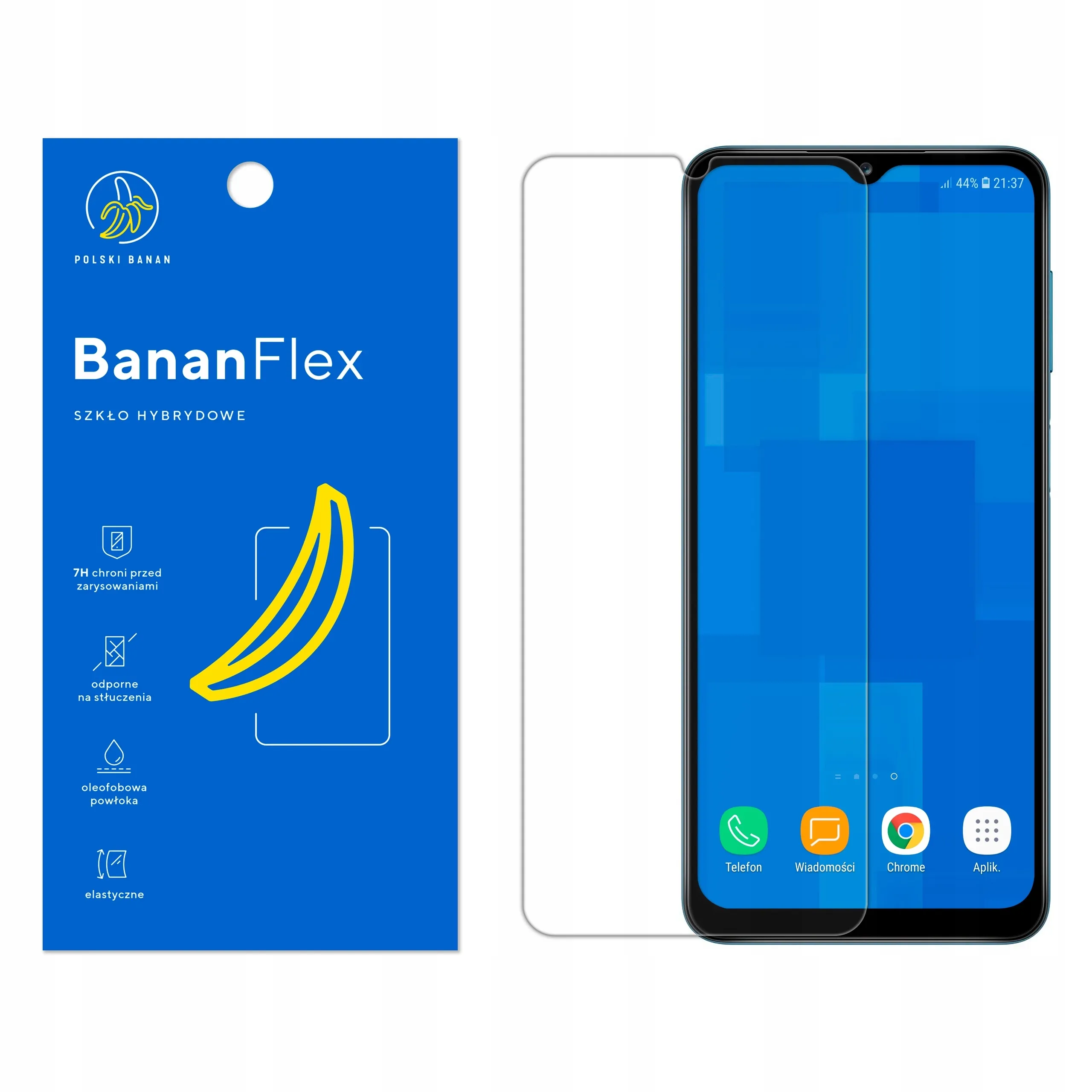 Szkło hybrydowe Polski Banan BananFlex do Samsung Galaxy A12 / M12