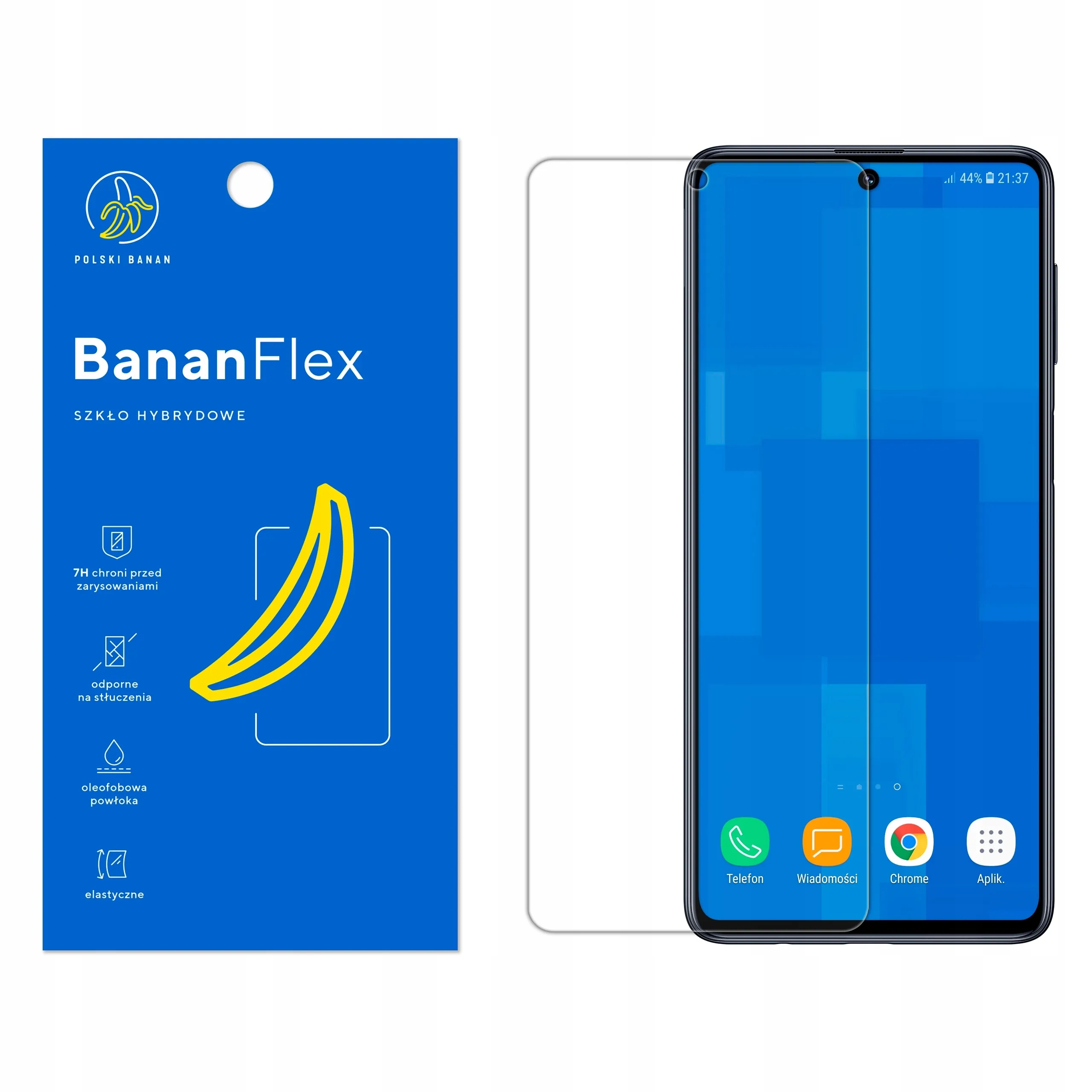 Szkło hybrydowe Polski Banan BananFlex do Samsung Galaxy M51