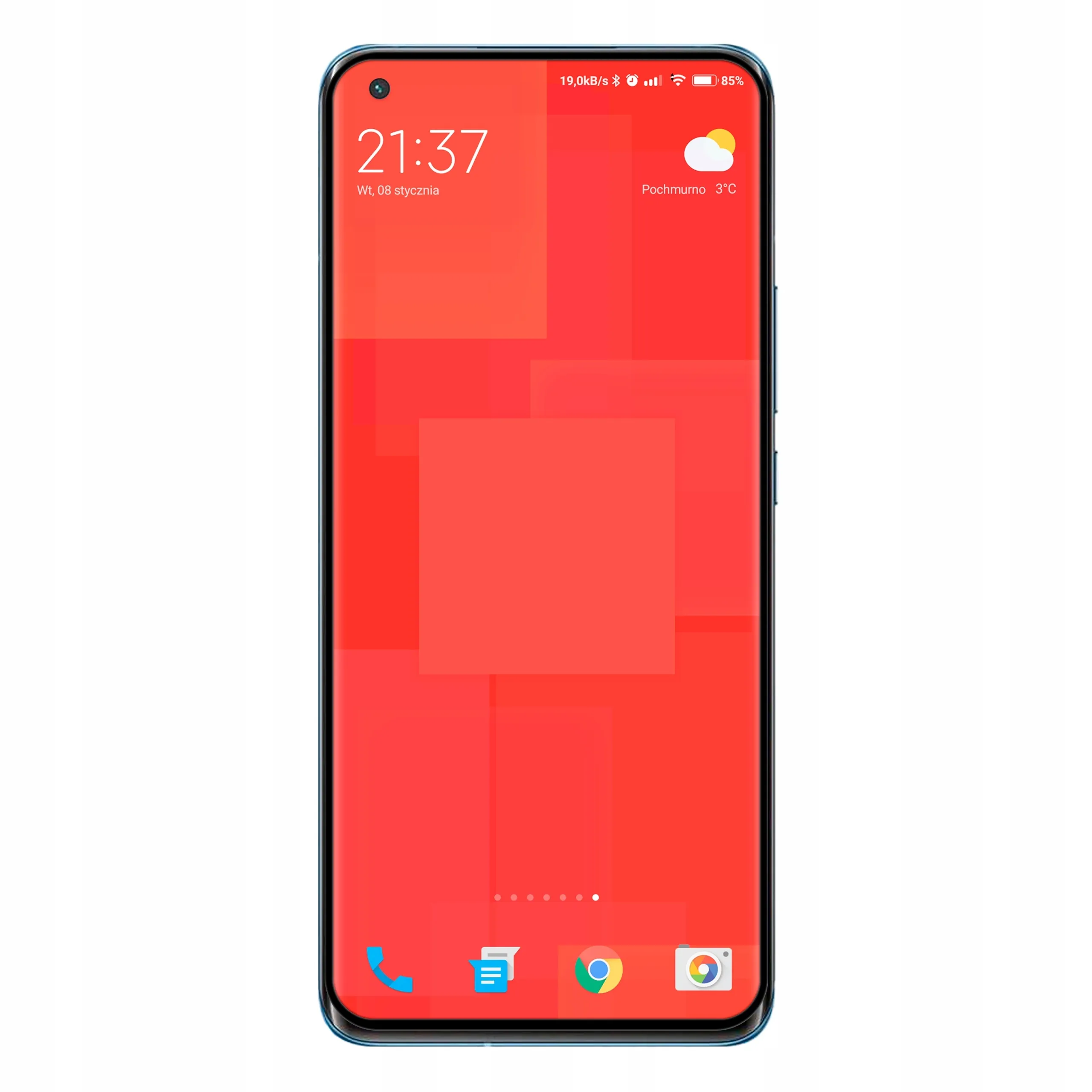 Telefon Xiaomi Mi 11 ze szkłem hartowanym 3D Polski Banan BananGuard w kolorze czarnym