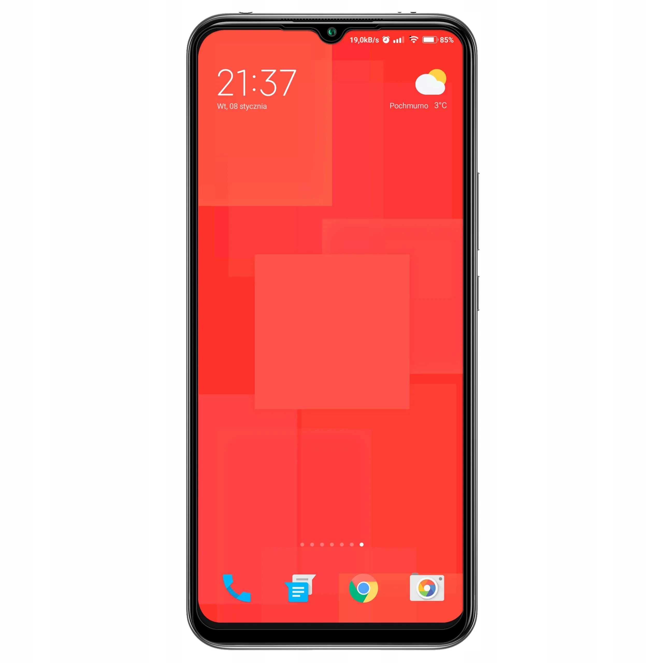 Telefon Xiaomi Mi 10 Lite ze szkłem hartowanym 3D Polski Banan BananGuard w kolorze czarnym
