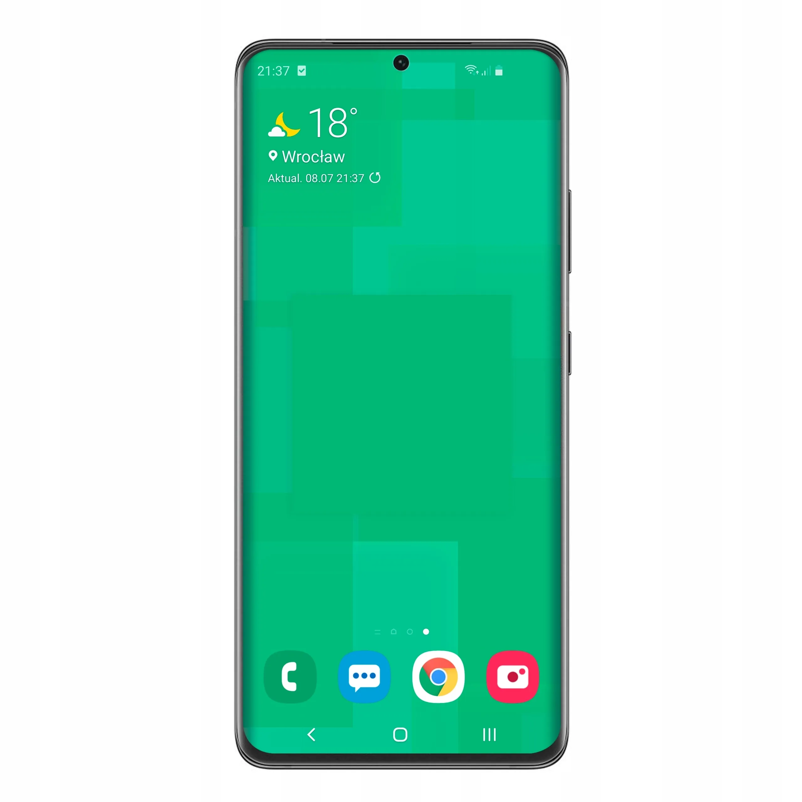 Telefon Samsung Galaxy S21 Ultra z folią ochronną Polski Banan BananEdge