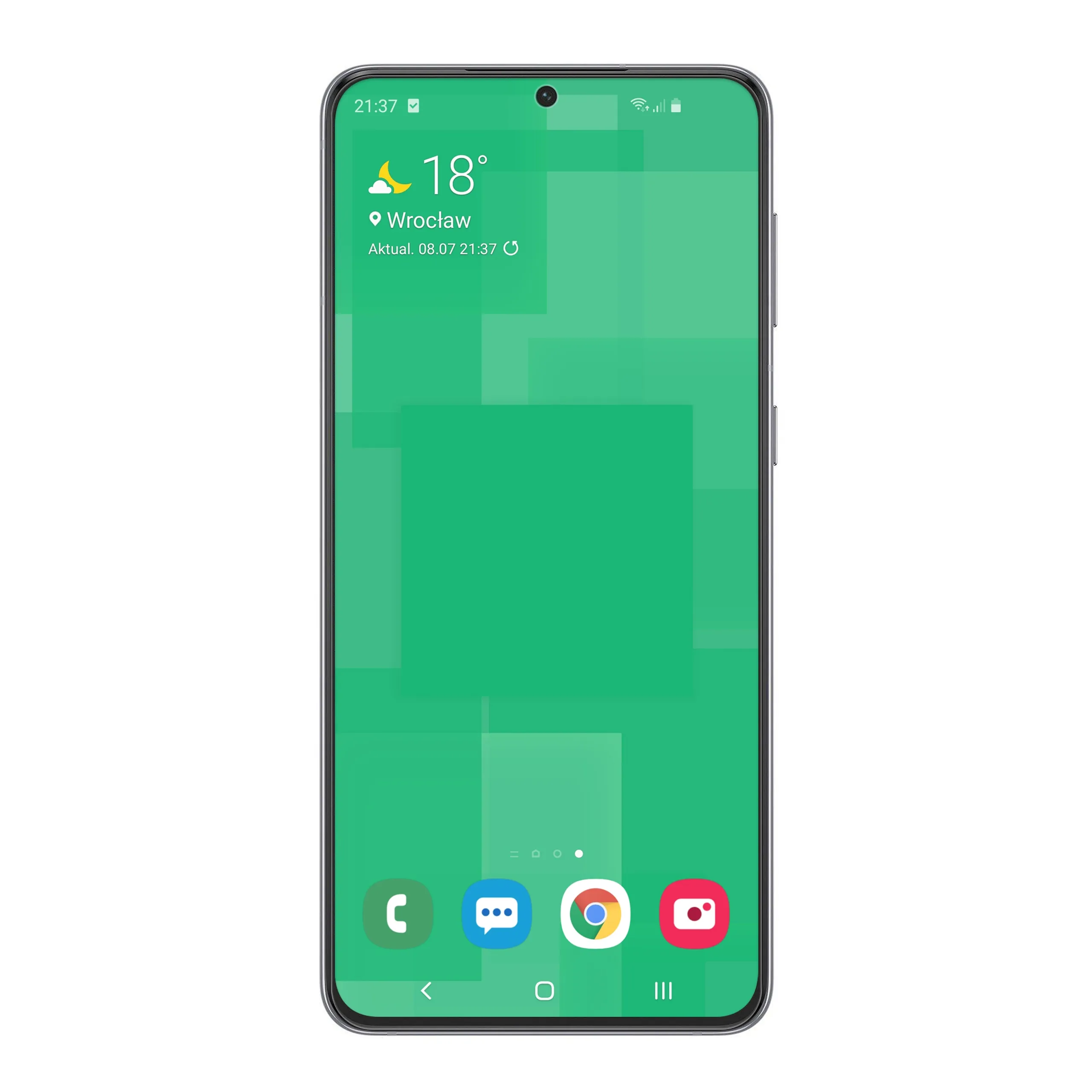 Telefon Samsung Galaxy S21 Plus z folią ochronną Polski Banan BananEdge