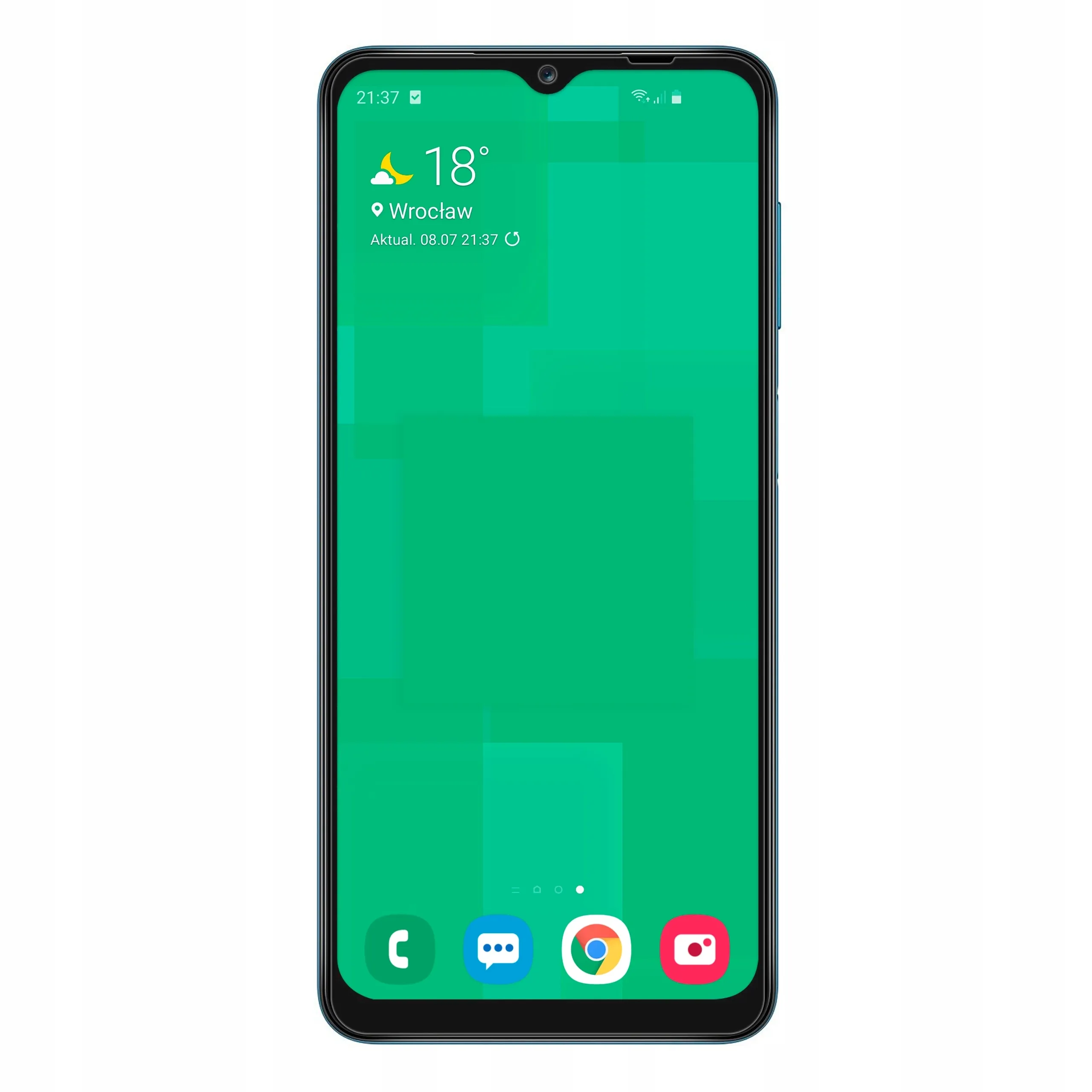 Telefon Samsung Galaxy A12 / M12 z folią ochronną Polski Banan BananEdge
