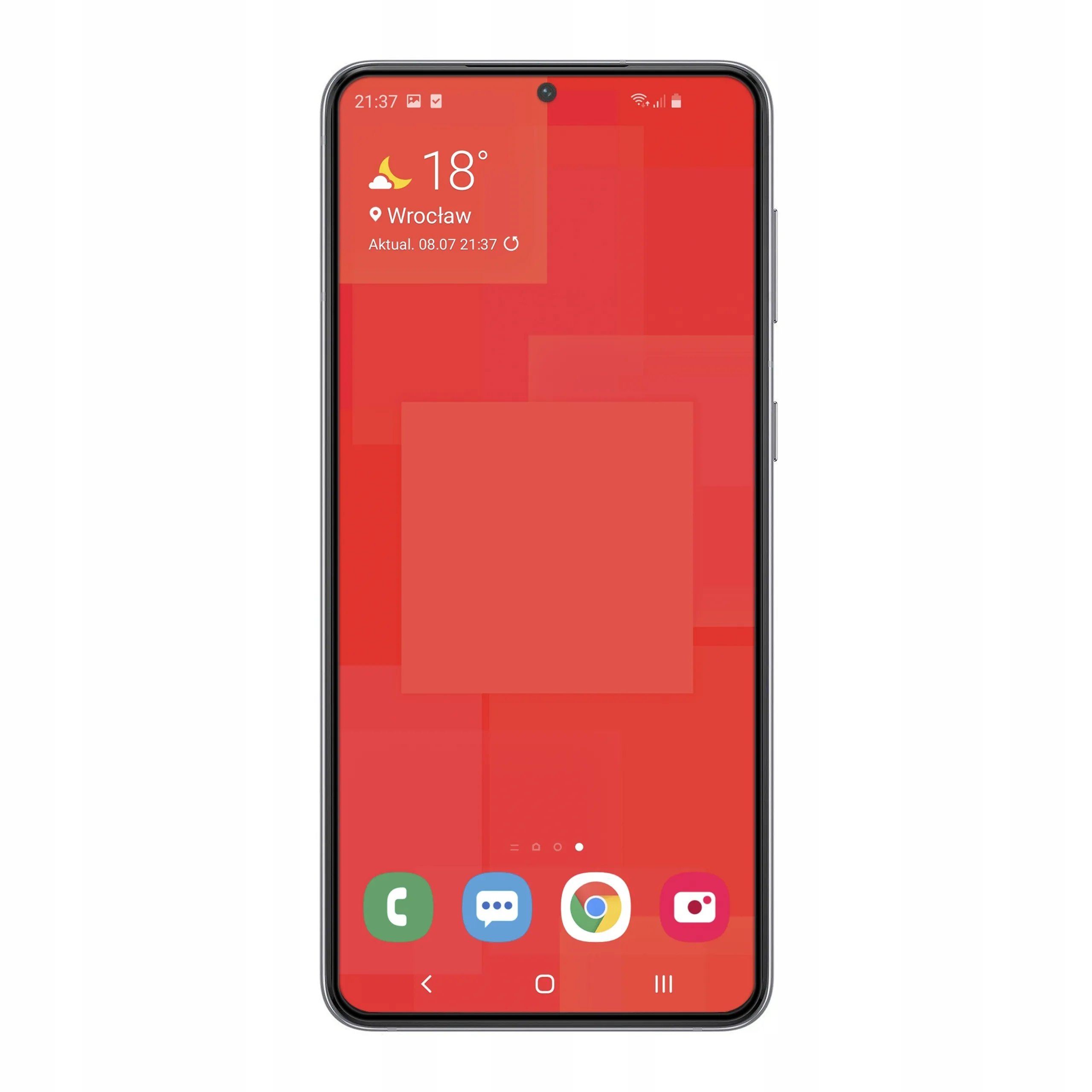 Telefon Samsung Galaxy S21 Plus ze szkłem hartowanym 3D Polski Banan BananGuard w kolorze czarnym