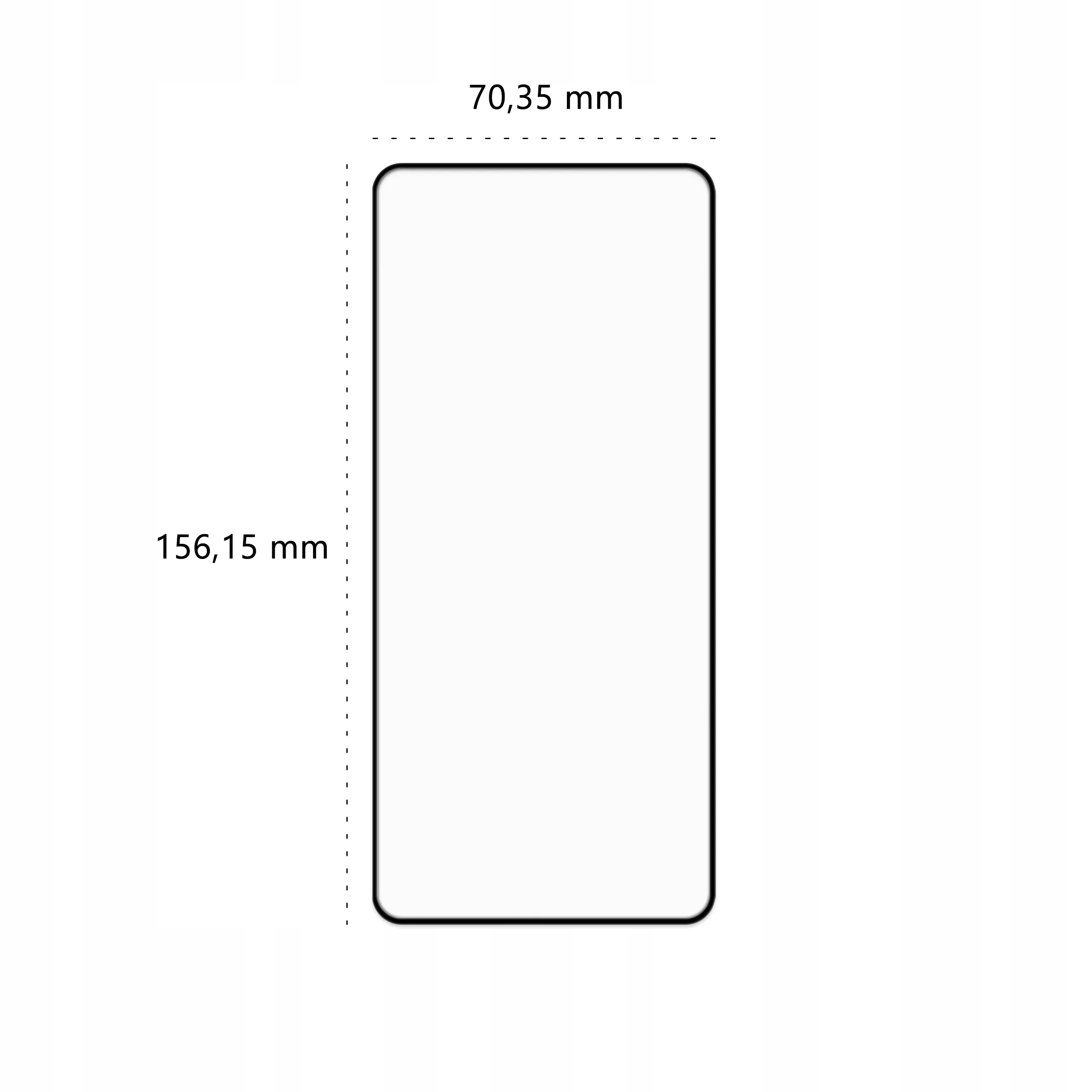 Wymiary szkła hartowanego 3D Polski Banan BananGuard w kolorze czarnym do telefonu Samsung Galaxy S21 Plus