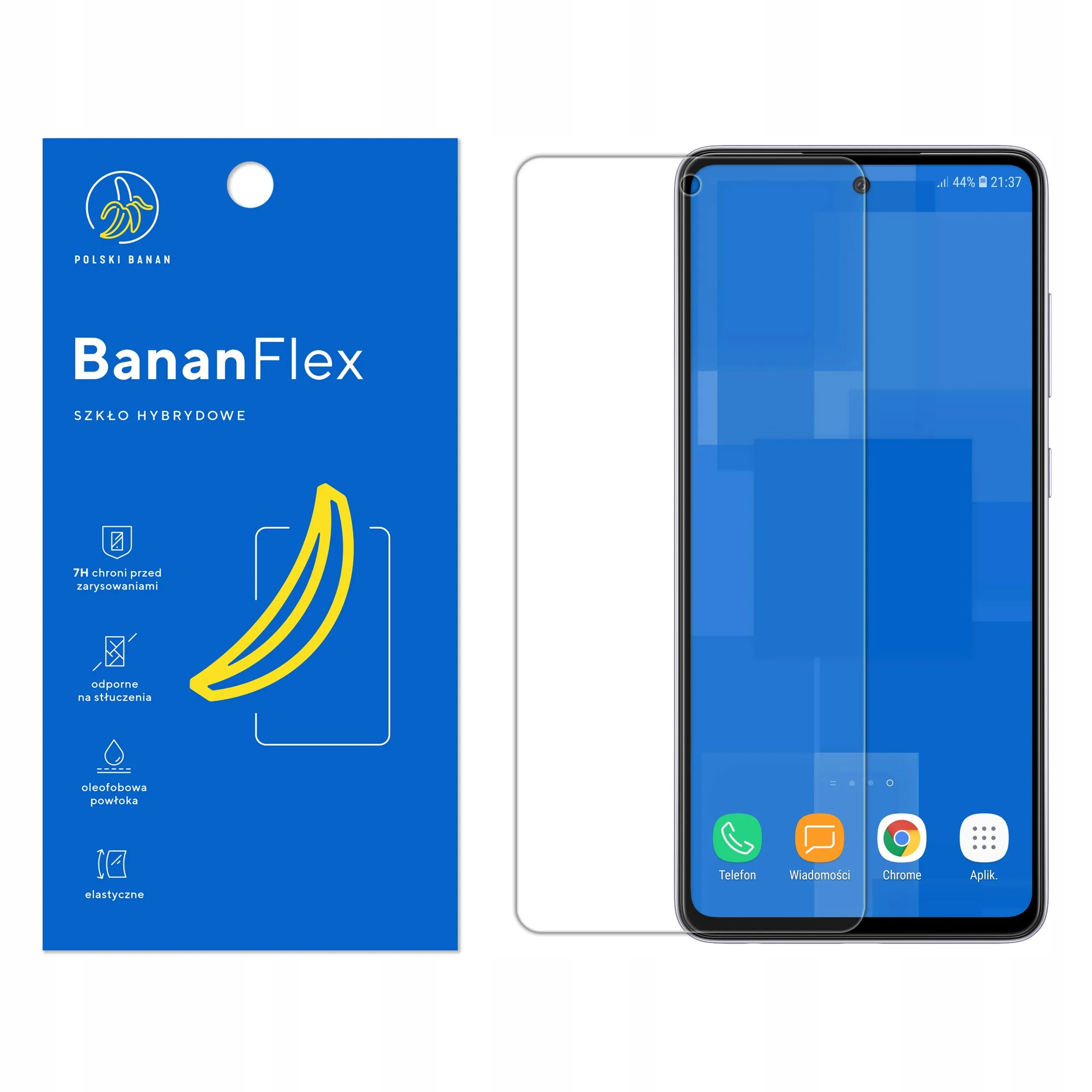 Szkło hybrydowe Polski Banan BananFlex do Samsung Galaxy A52 / A52s
