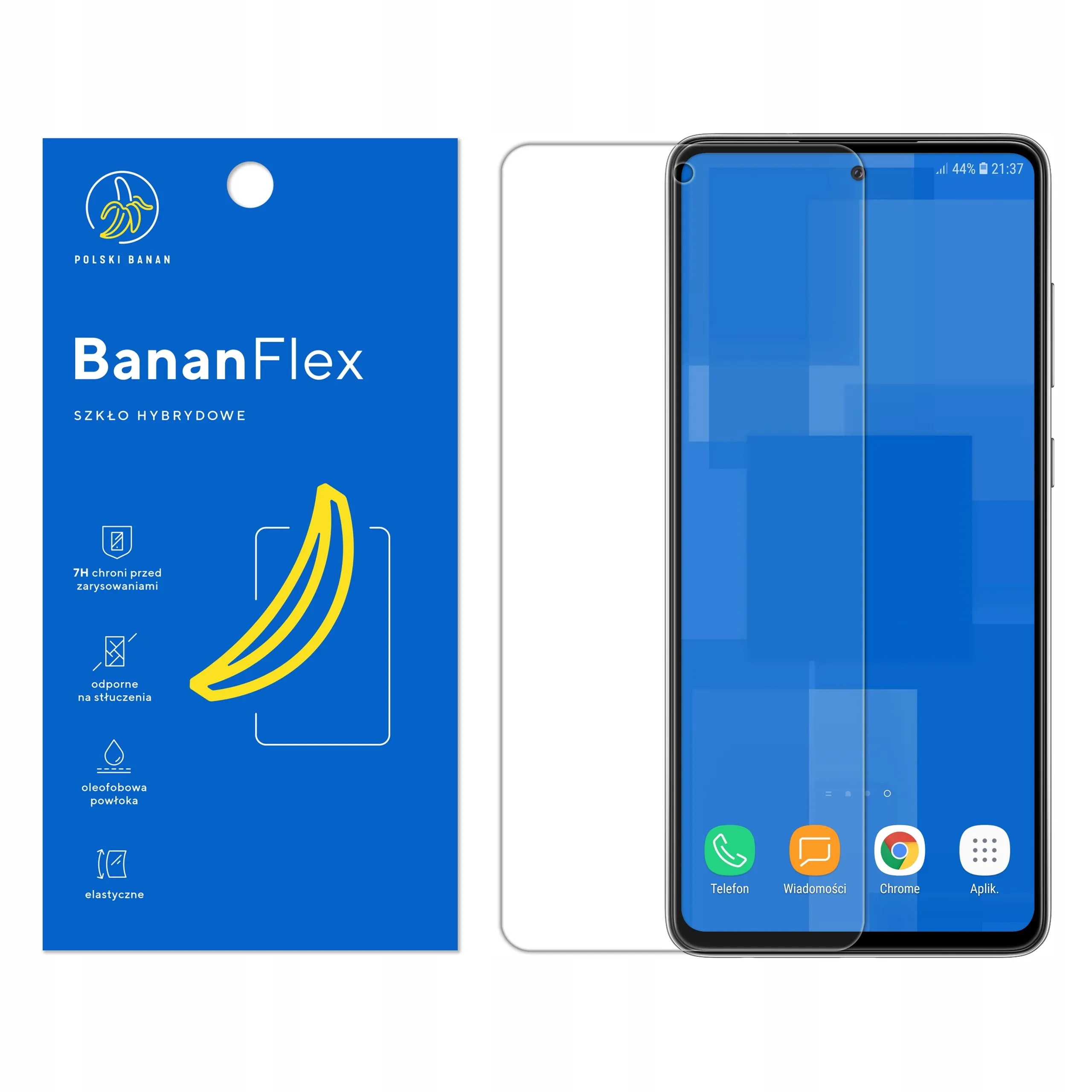 Szkło hybrydowe Polski Banan BananFlex do Samsung Galaxy A72