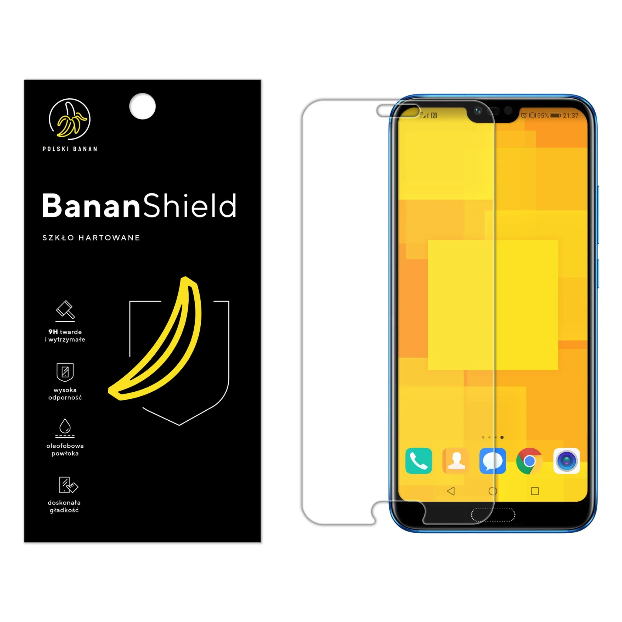 Szkło hartowane Polski Banan BananShield do Honor 10