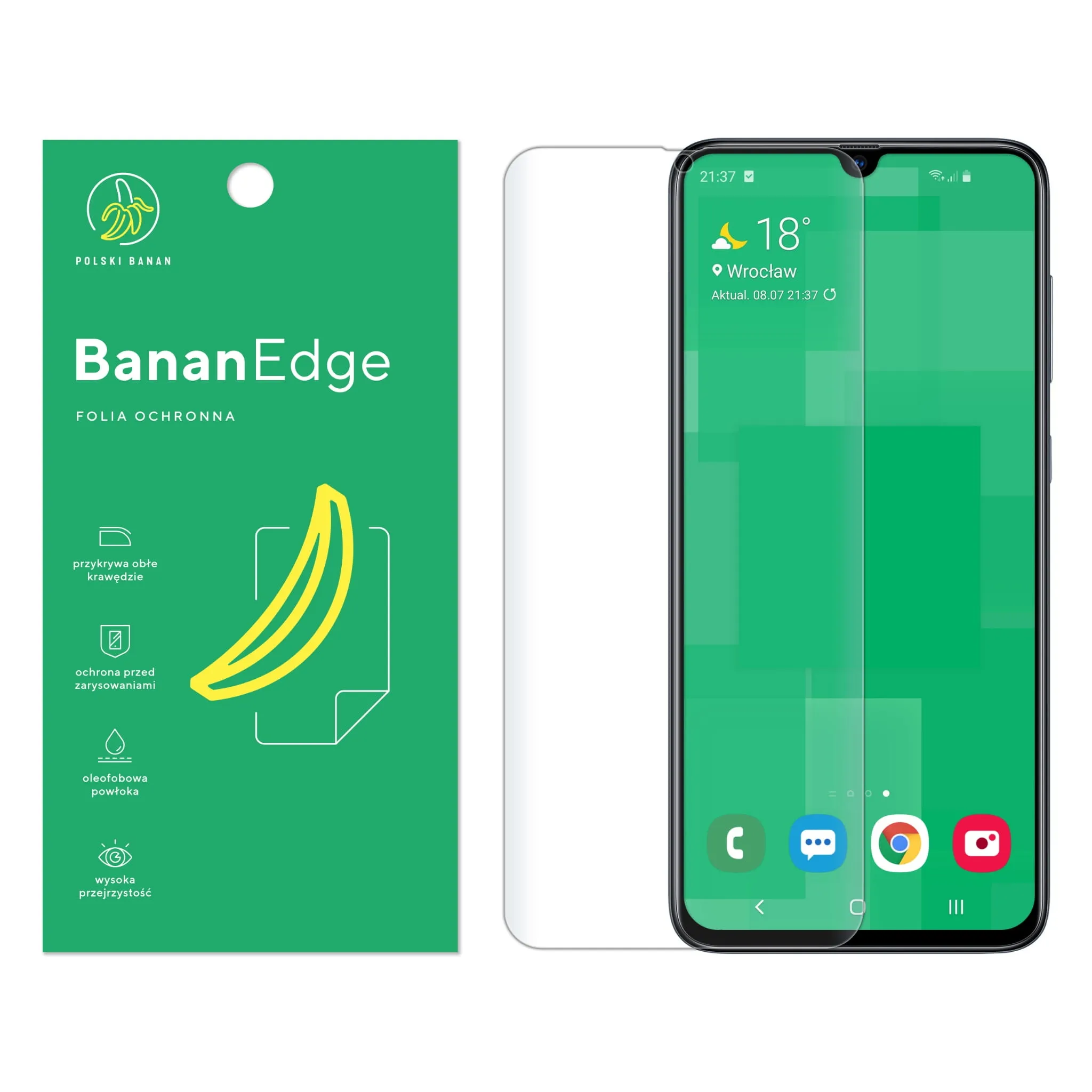 Folia ochronna Polski Banan BananEdge do Samsung Galaxy A70