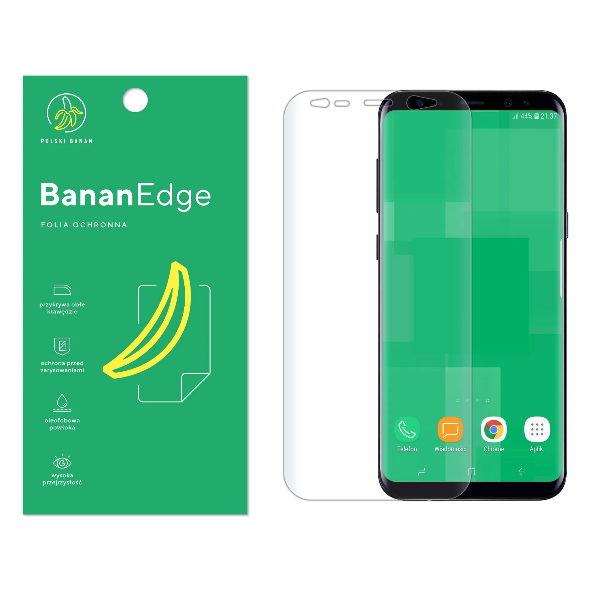 Folia ochronna Polski Banan BananEdge do Samsung Galaxy S8 Plus