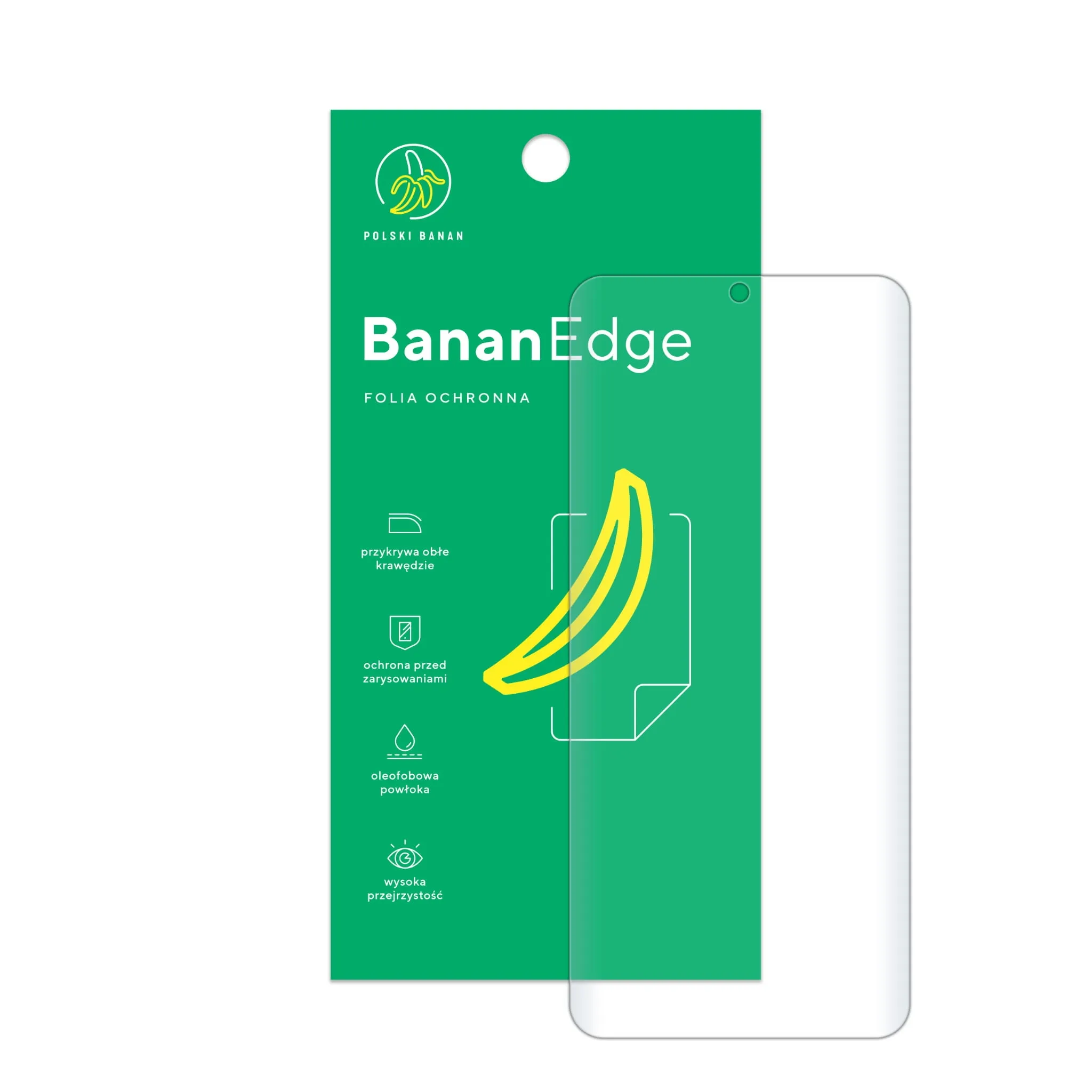 Folia ochronna Polski Banan BananEdge z opakowaniem do telefonu Xiaomi Mi A3
