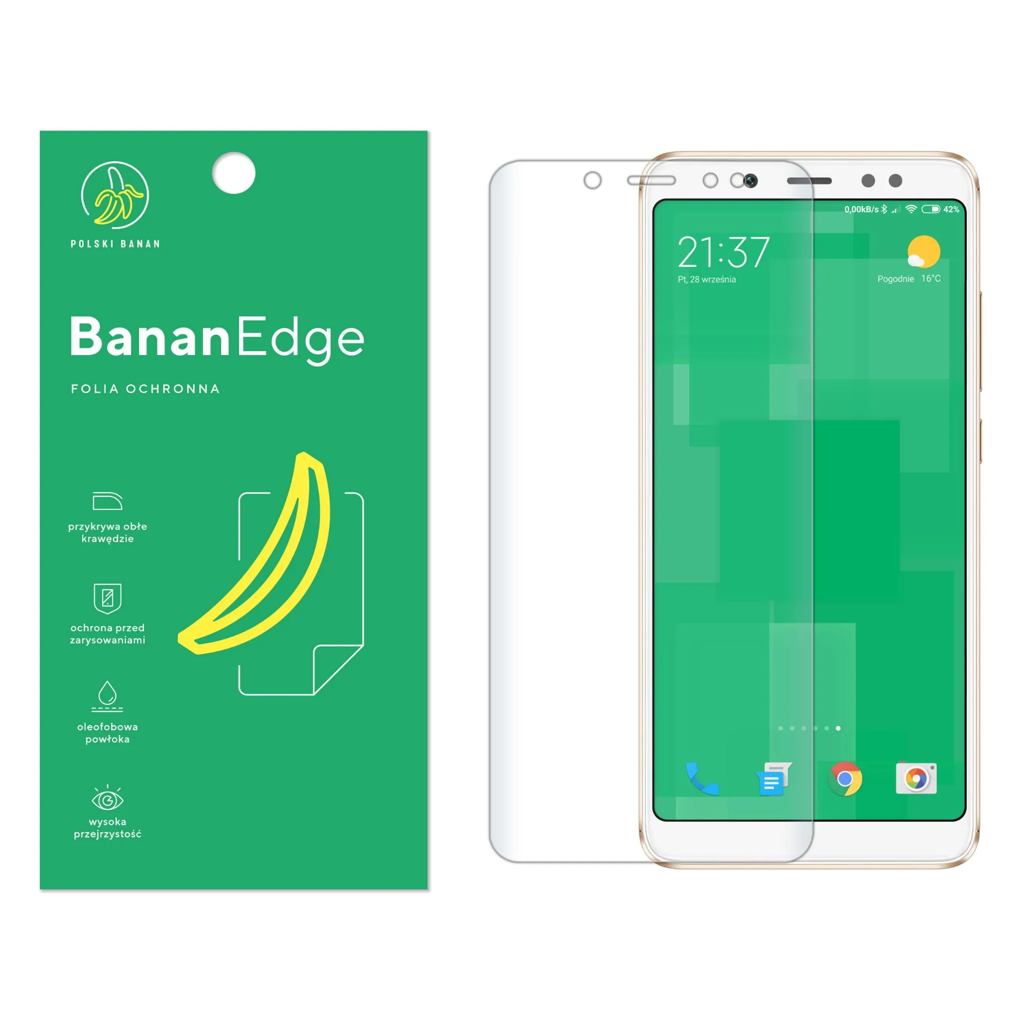 Folia ochronna Polski Banan BananEdge do Xiaomi Redmi Note 5