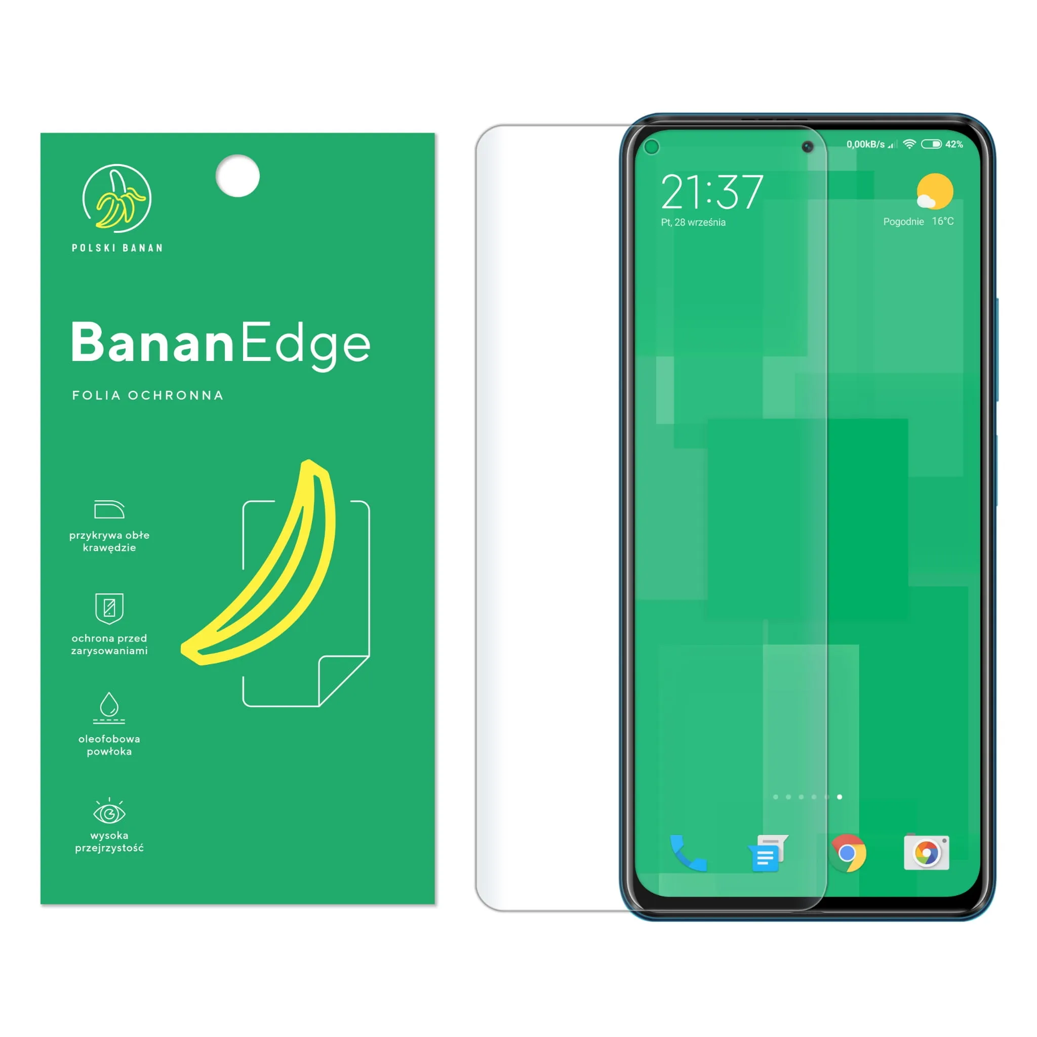 Folia ochronna Polski Banan BananEdge do Xiaomi POCO F3