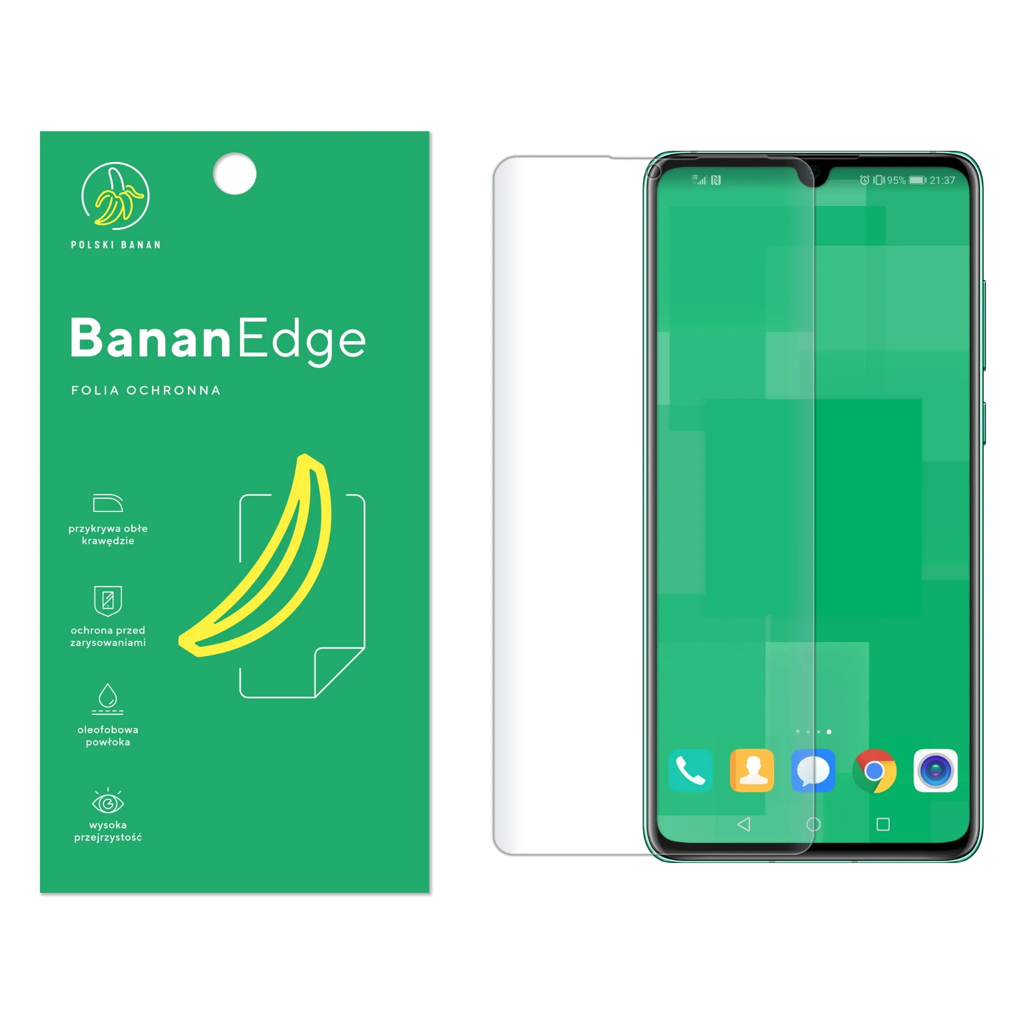 Folia ochronna Polski Banan BananEdge do Huawei P30