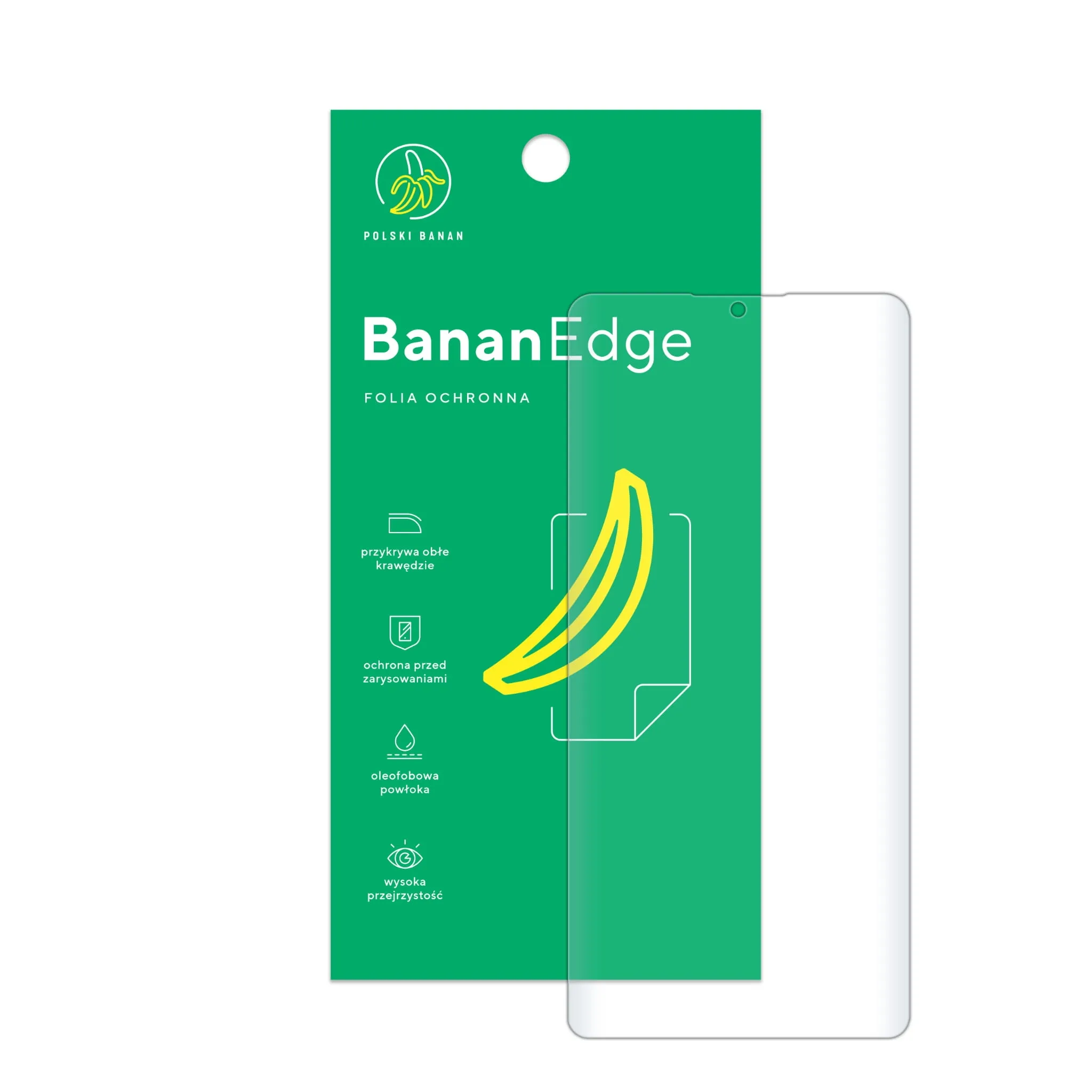 Folia ochronna Polski Banan BananEdge z opakowaniem do telefonu Huawei P30