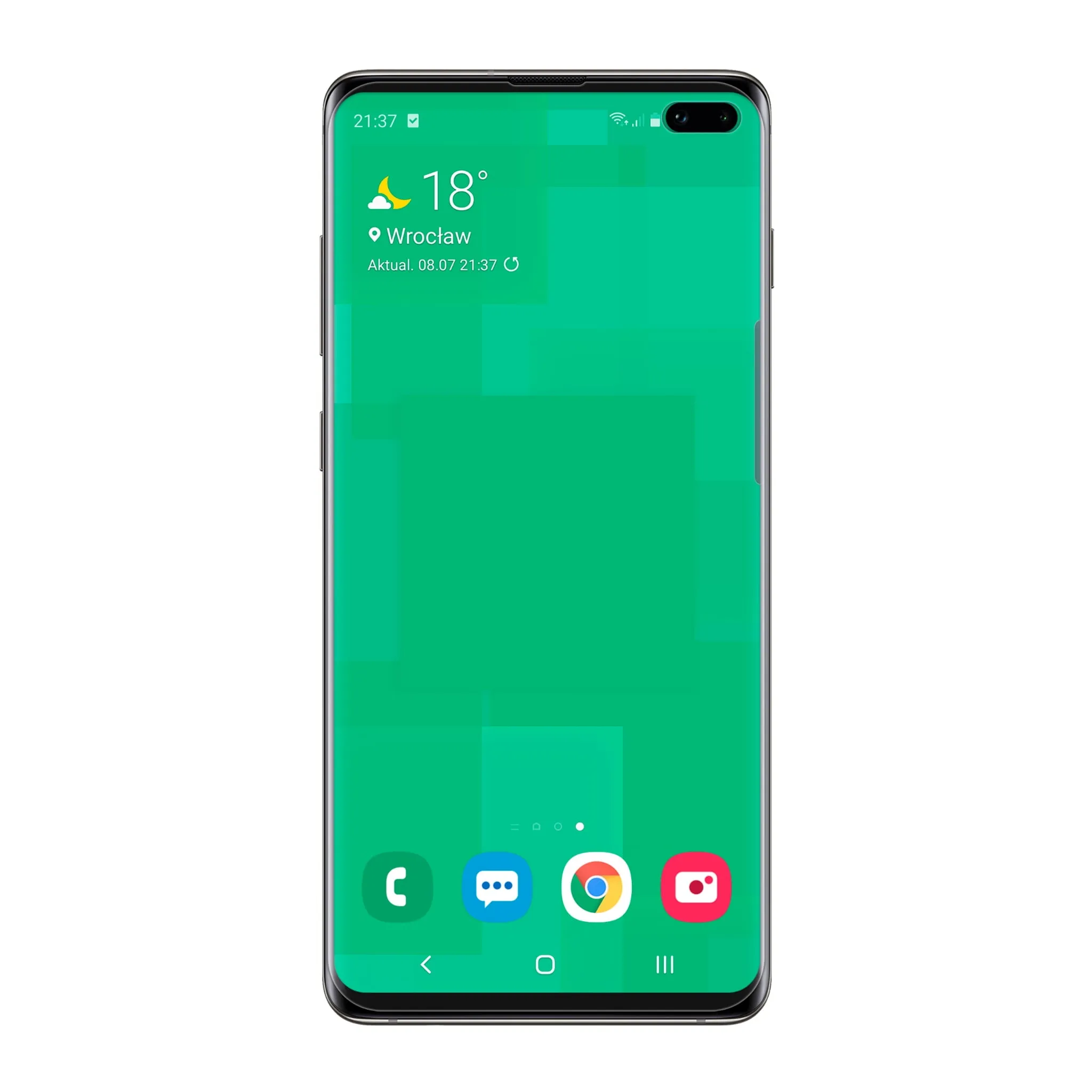 Telefon Samsung Galaxy S10 Plus z folią ochronną Polski Banan BananEdge