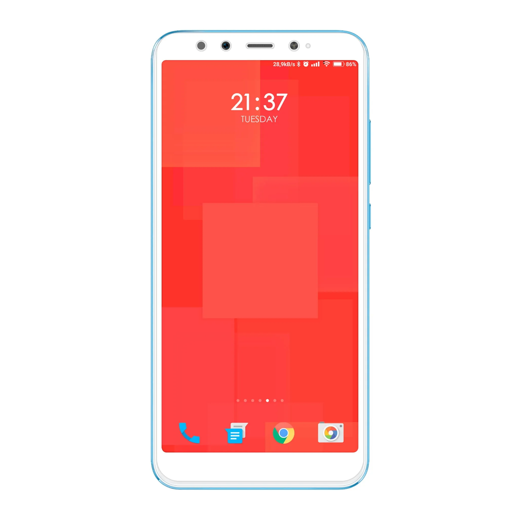 Telefon Xiaomi Mi 6X / Mi A2 ze szkłem hartowanym 3D Polski Banan BananGuard w kolorze białym