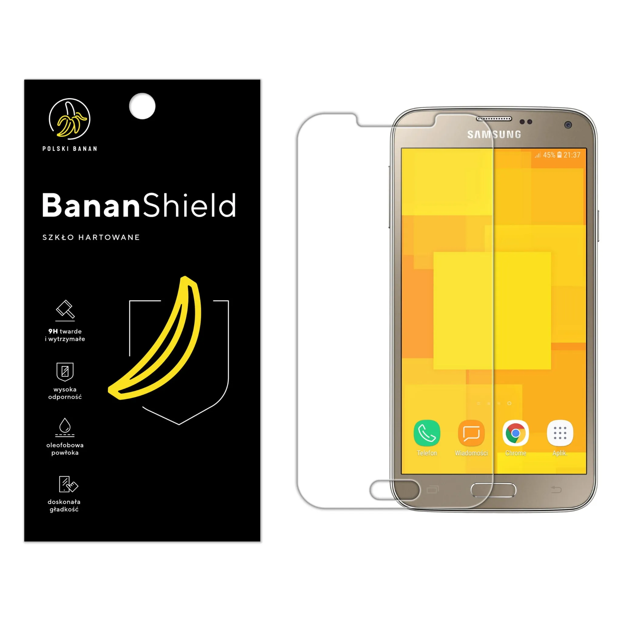 Szkło hartowane Polski Banan BananShield do Samsung Galaxy S5