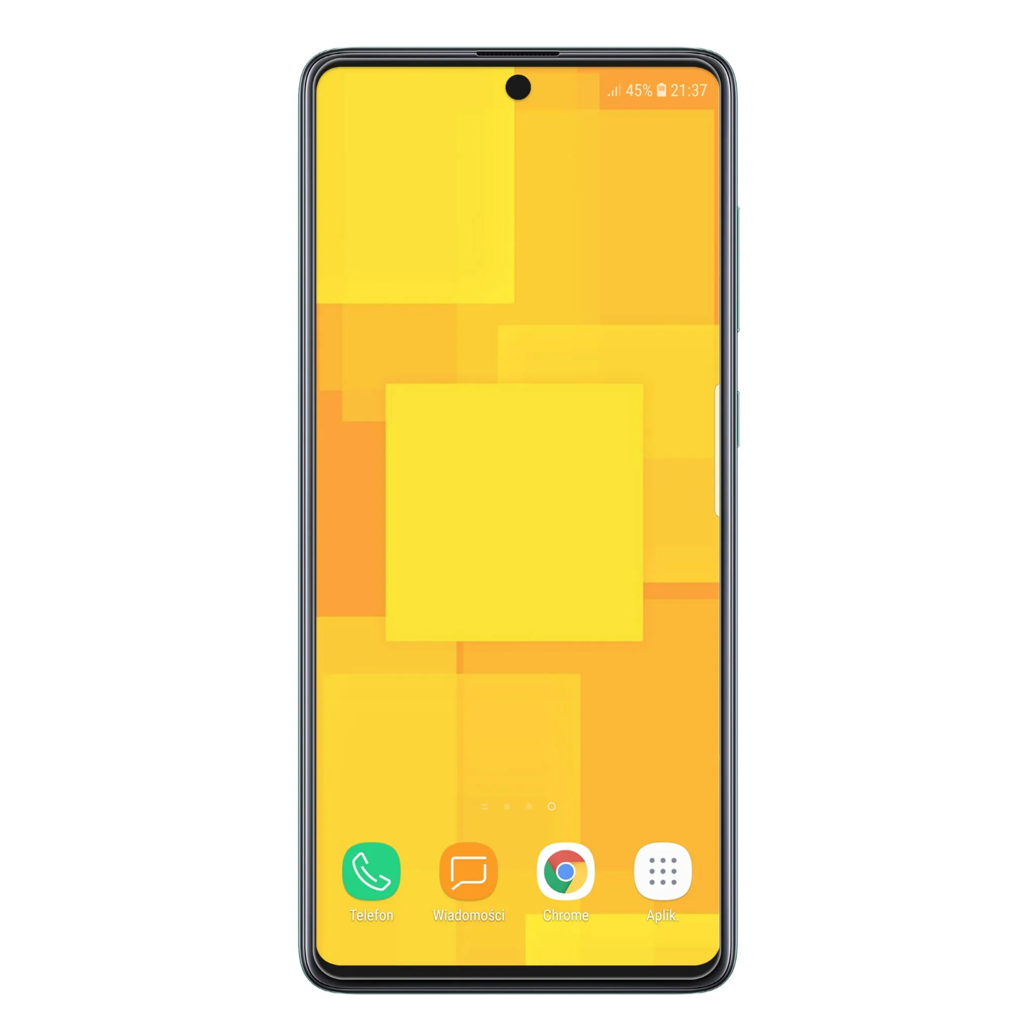 Telefon Samsung Galaxy A71 ze szkłem hartowanym Polski Banan BananShield