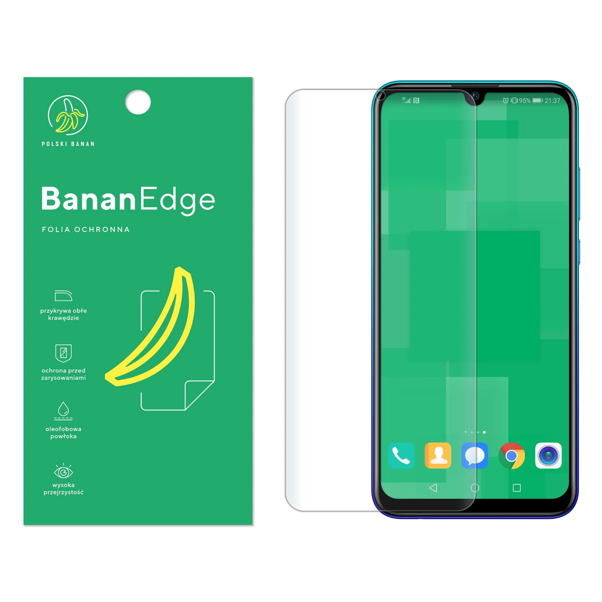 Folia ochronna Polski Banan BananEdge do Huawei P Smart 2019
