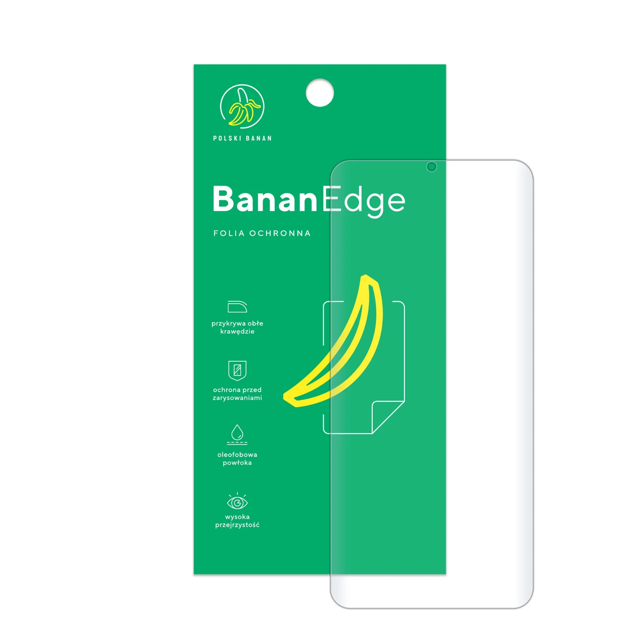 Folia ochronna Polski Banan BananEdge z opakowaniem do telefonu Huawei P Smart 2019