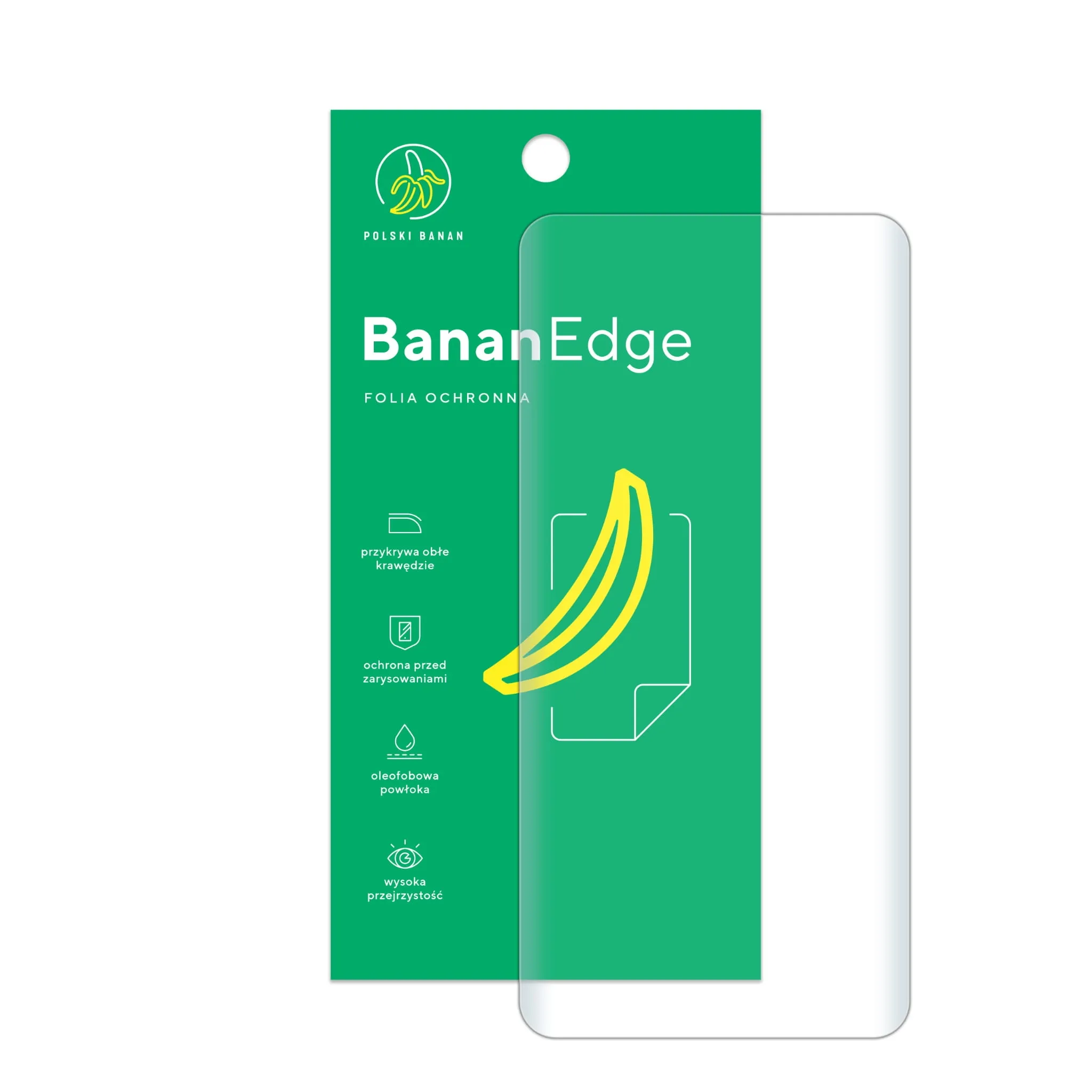 Folia ochronna Polski Banan BananEdge z opakowaniem do telefonu OnePlus 7 Pro
