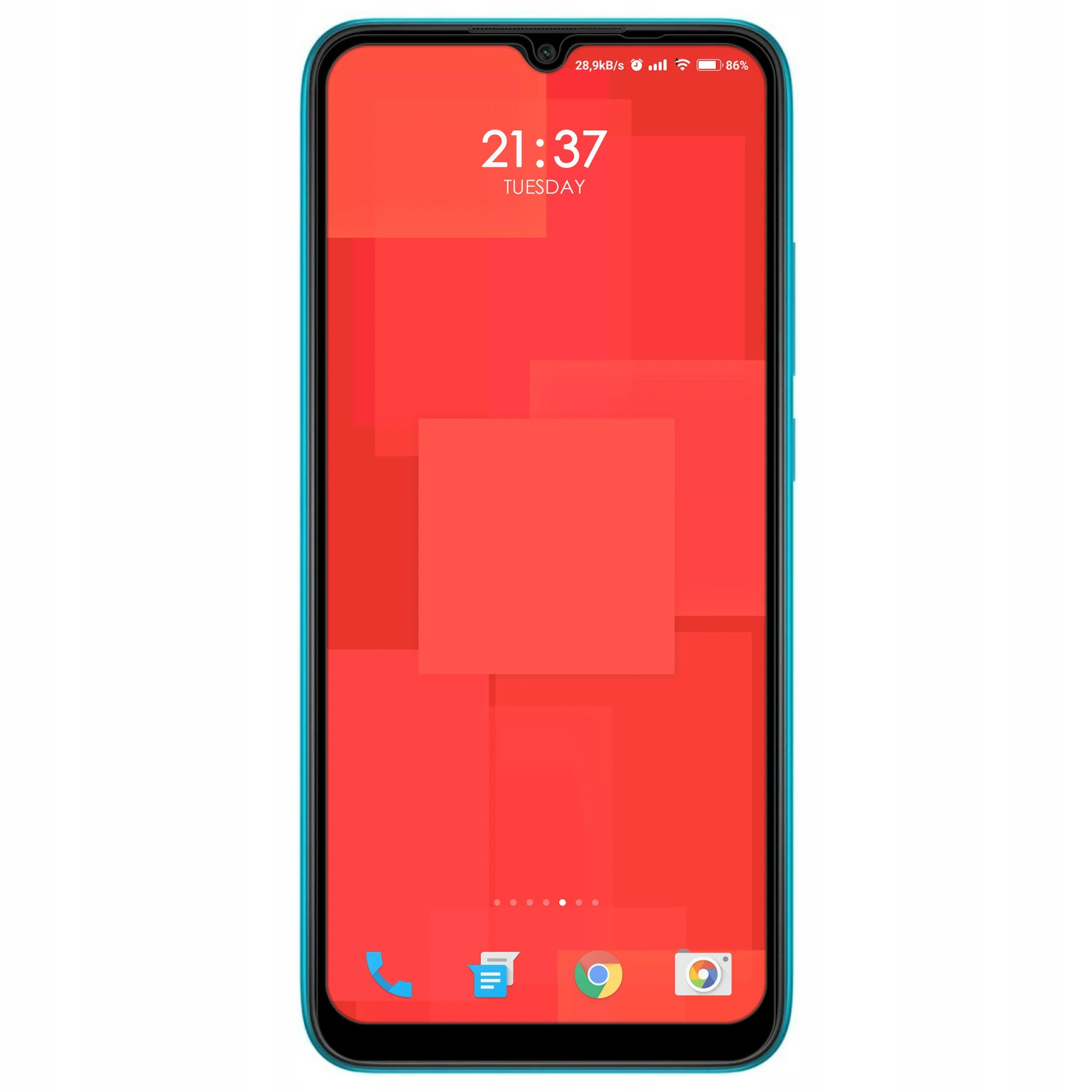Telefon Xiaomi Redmi 9A ze szkłem hartowanym 3D Polski Banan BananGuard w kolorze czarnym