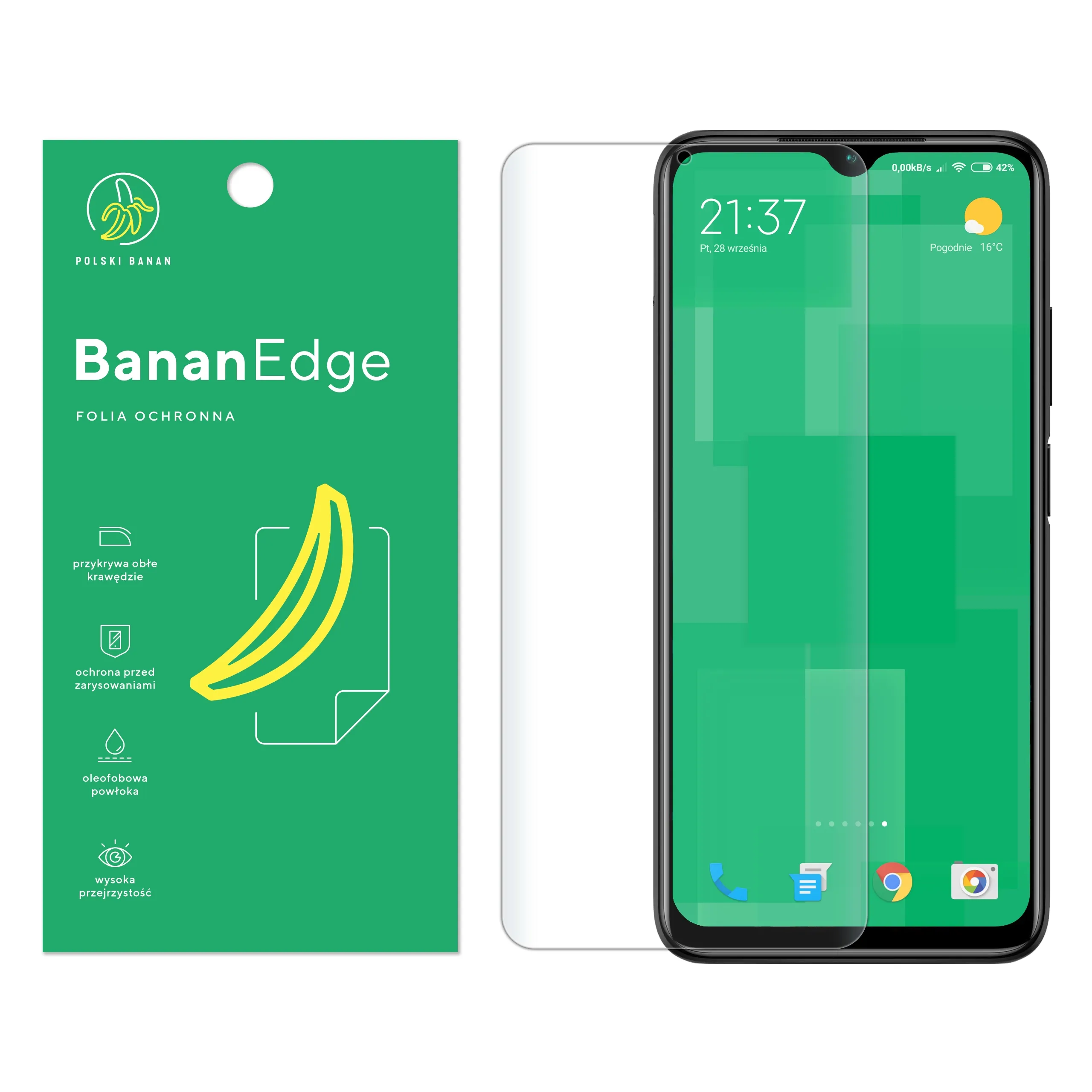Folia ochronna Polski Banan BananEdge do Xiaomi Redmi 9T