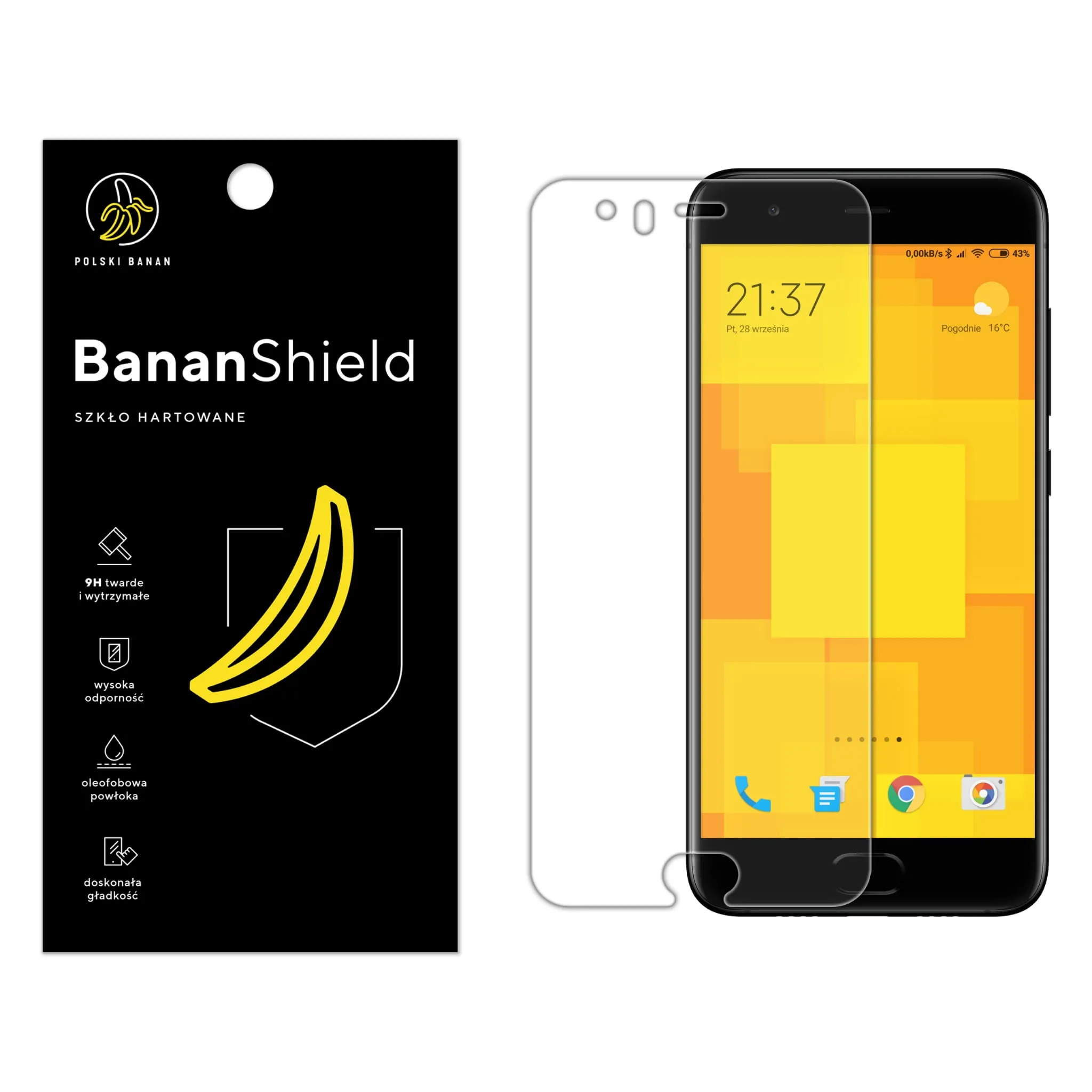Szkło hartowane Polski Banan BananShield do Xiaomi Mi 6