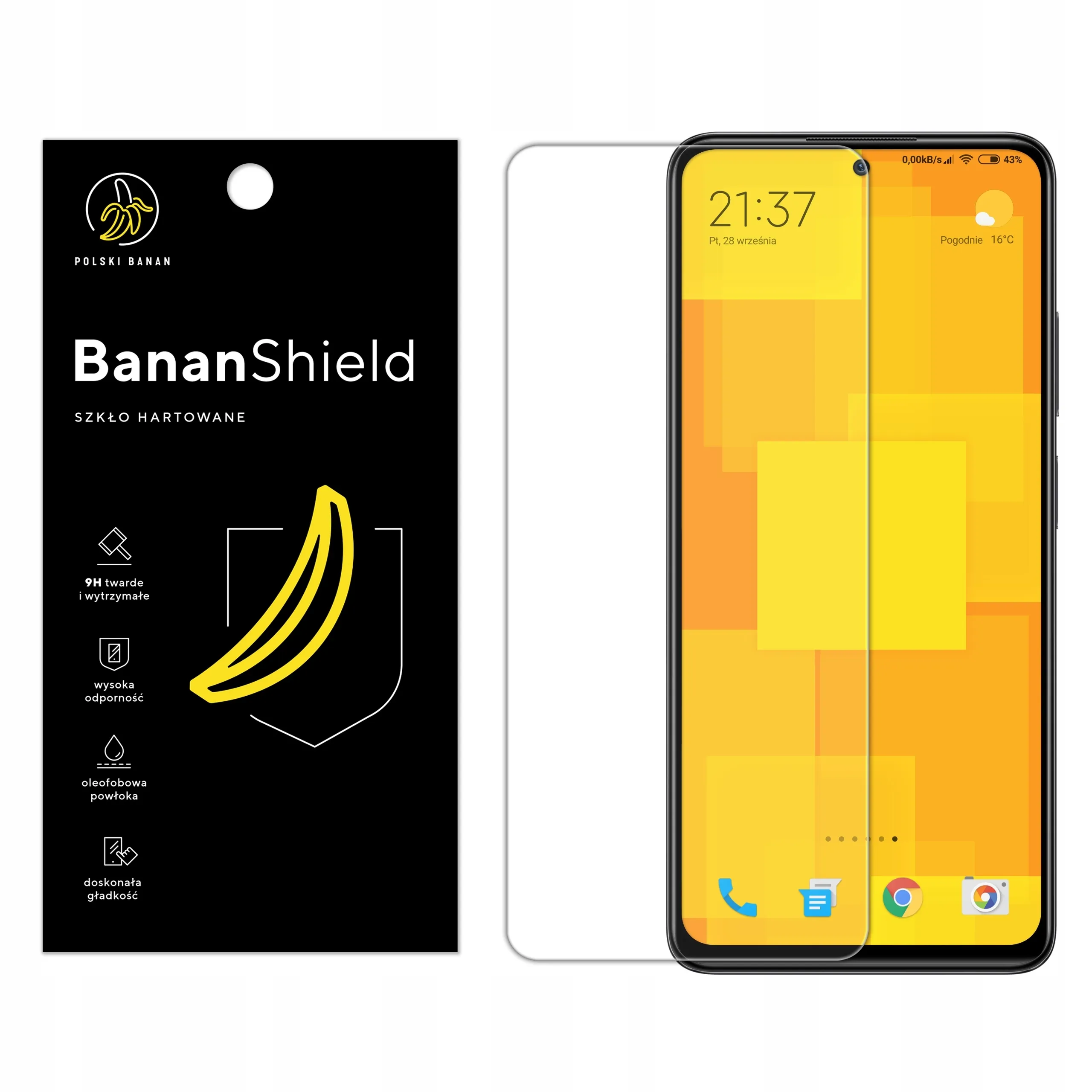 Szkło hartowane Polski Banan BananShield do Xiaomi Redmi Note 11 Pro / 11 Pro 5G