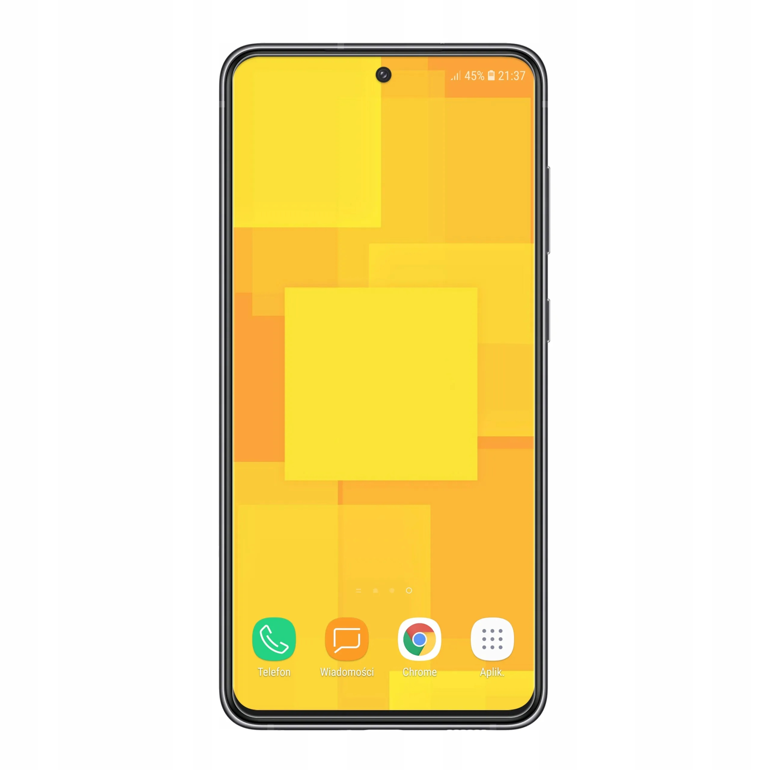 Telefon Samsung Galaxy S21 FE ze szkłem hartowanym Polski Banan BananShield
