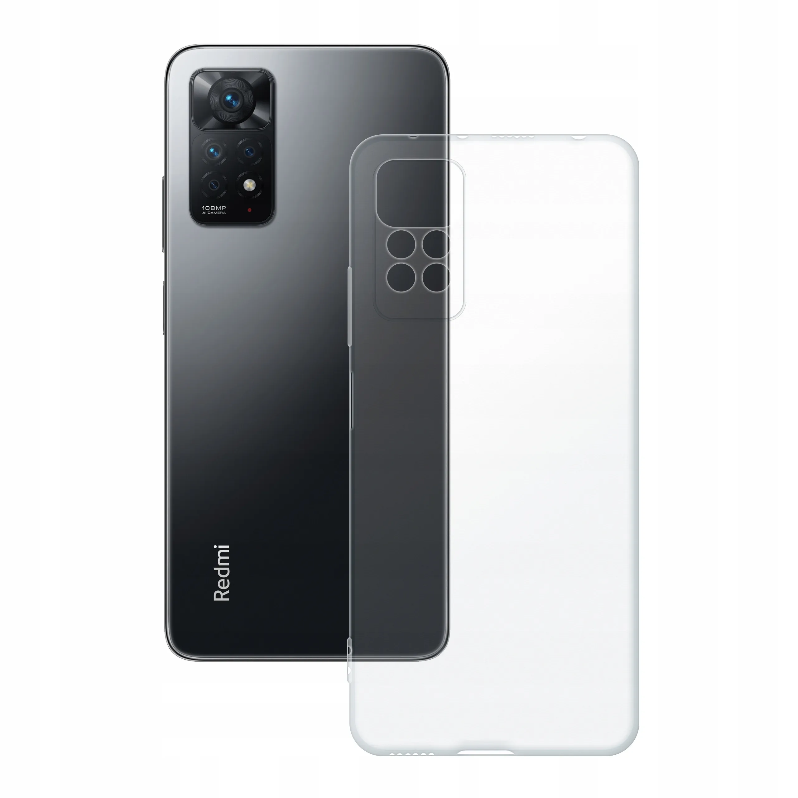 Cover DESSEN Per Xiaomi Redmi Note 11 Pro 4G/5G – Custodia In Silicone Con Anello Girevole E Supporto Magnetico – Giallo