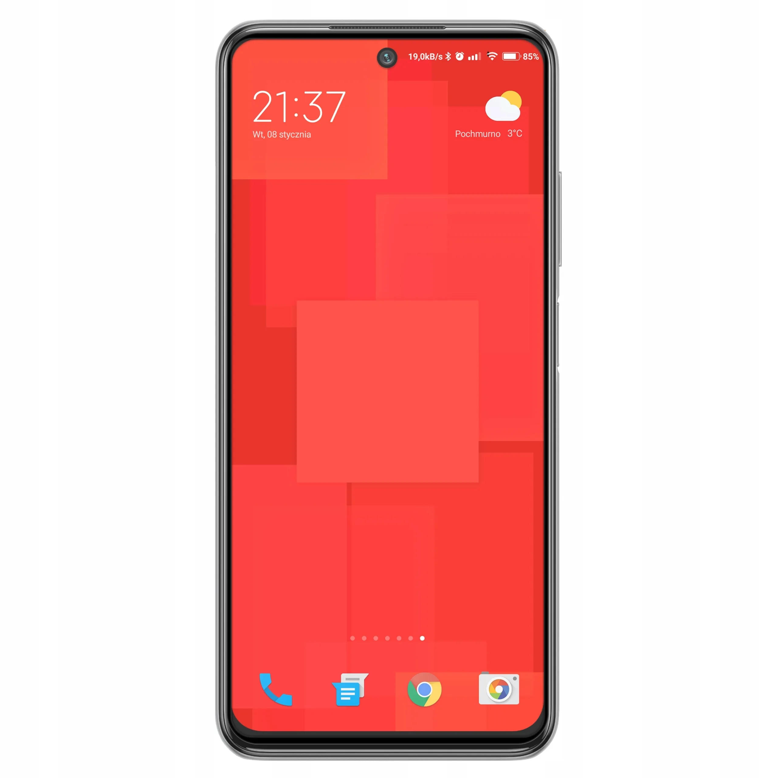 Telefon Xiaomi Redmi Note 10 5G ze szkłem hartowanym 3D Polski Banan BananGuard w kolorze czarnym