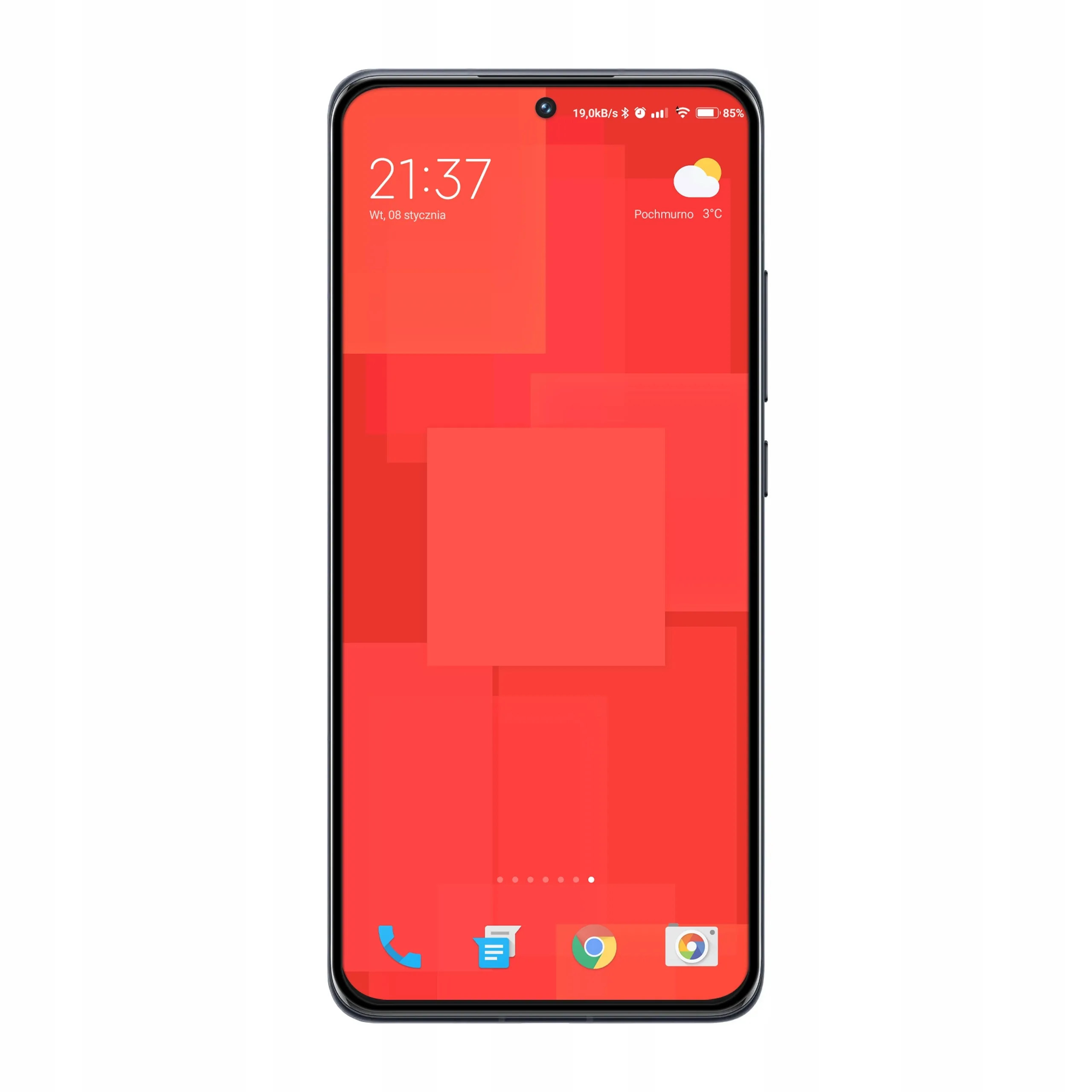 Telefon Xiaomi 12 / 12X ze szkłem hartowanym 3D Polski Banan BananGuard w kolorze czarnym