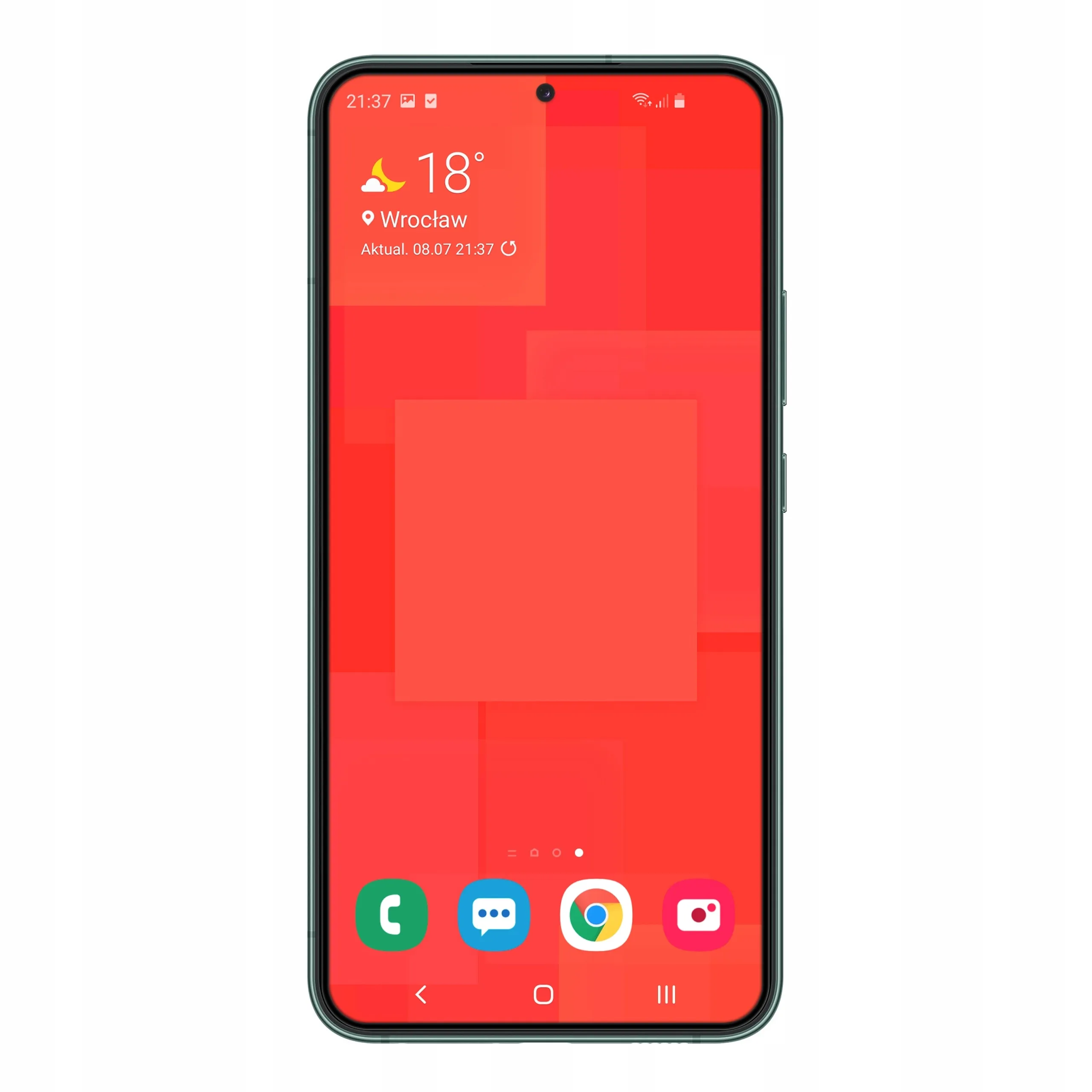 Telefon Samsung Galaxy S22 Plus ze szkłem hartowanym 3D Polski Banan BananGuard w kolorze czarnym