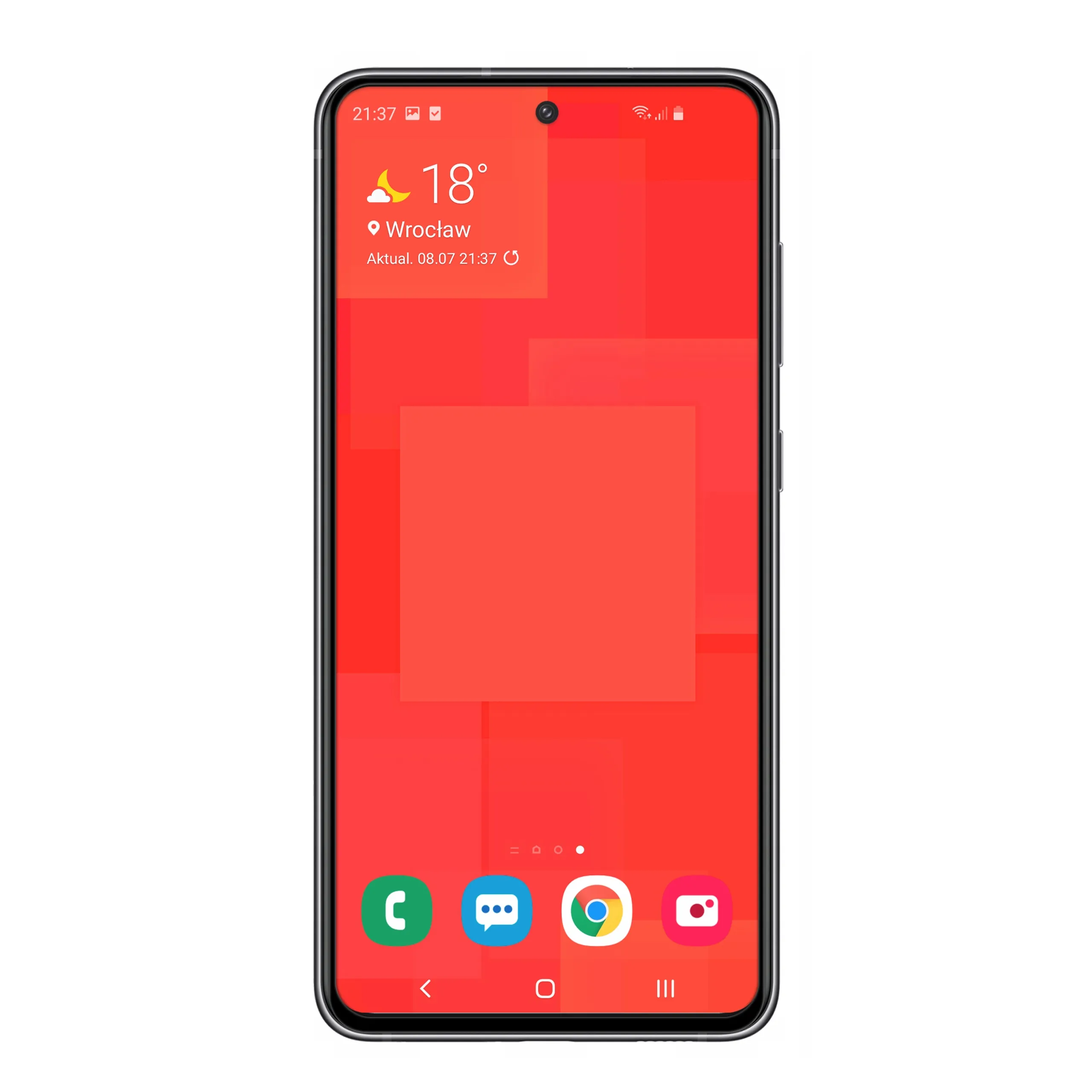Telefon Samsung Galaxy S21 FE ze szkłem hartowanym 3D Polski Banan BananGuard w kolorze czarnym