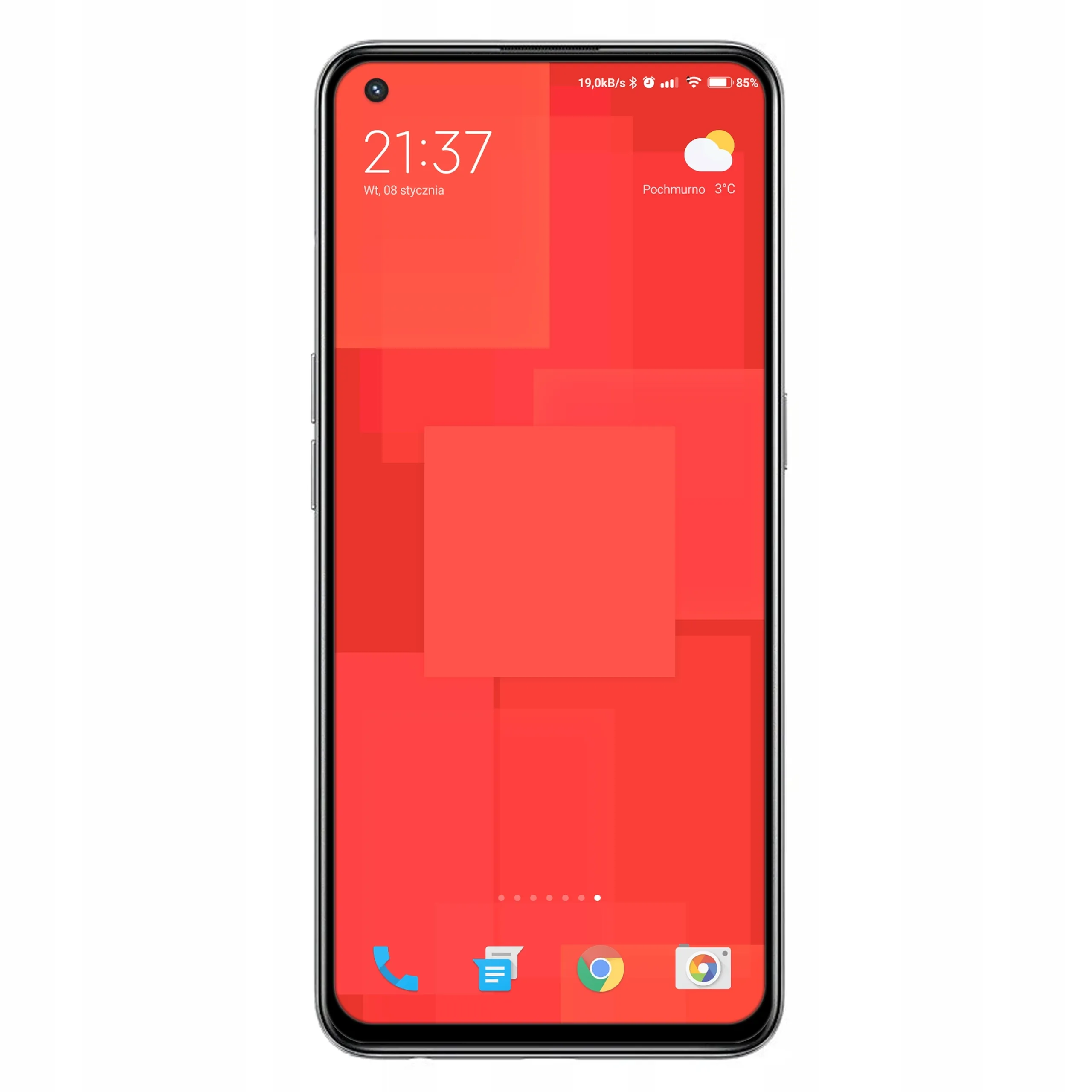 Telefon Realme GT Master Edition ze szkłem hartowanym 3D Polski Banan BananGuard w kolorze czarnym