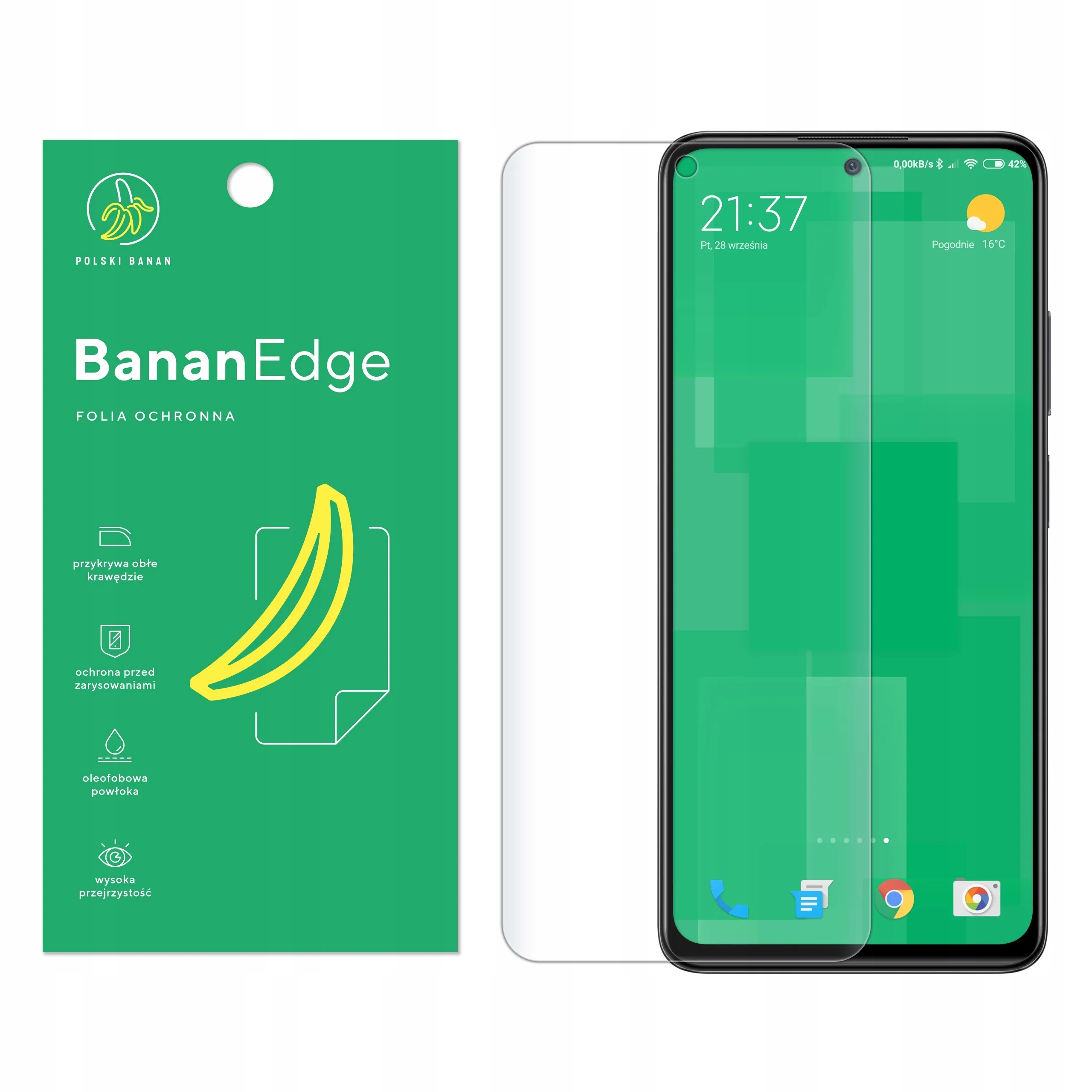 Folia ochronna Polski Banan BananEdge do Xiaomi Redmi Note 11 Pro / 11 Pro 5G