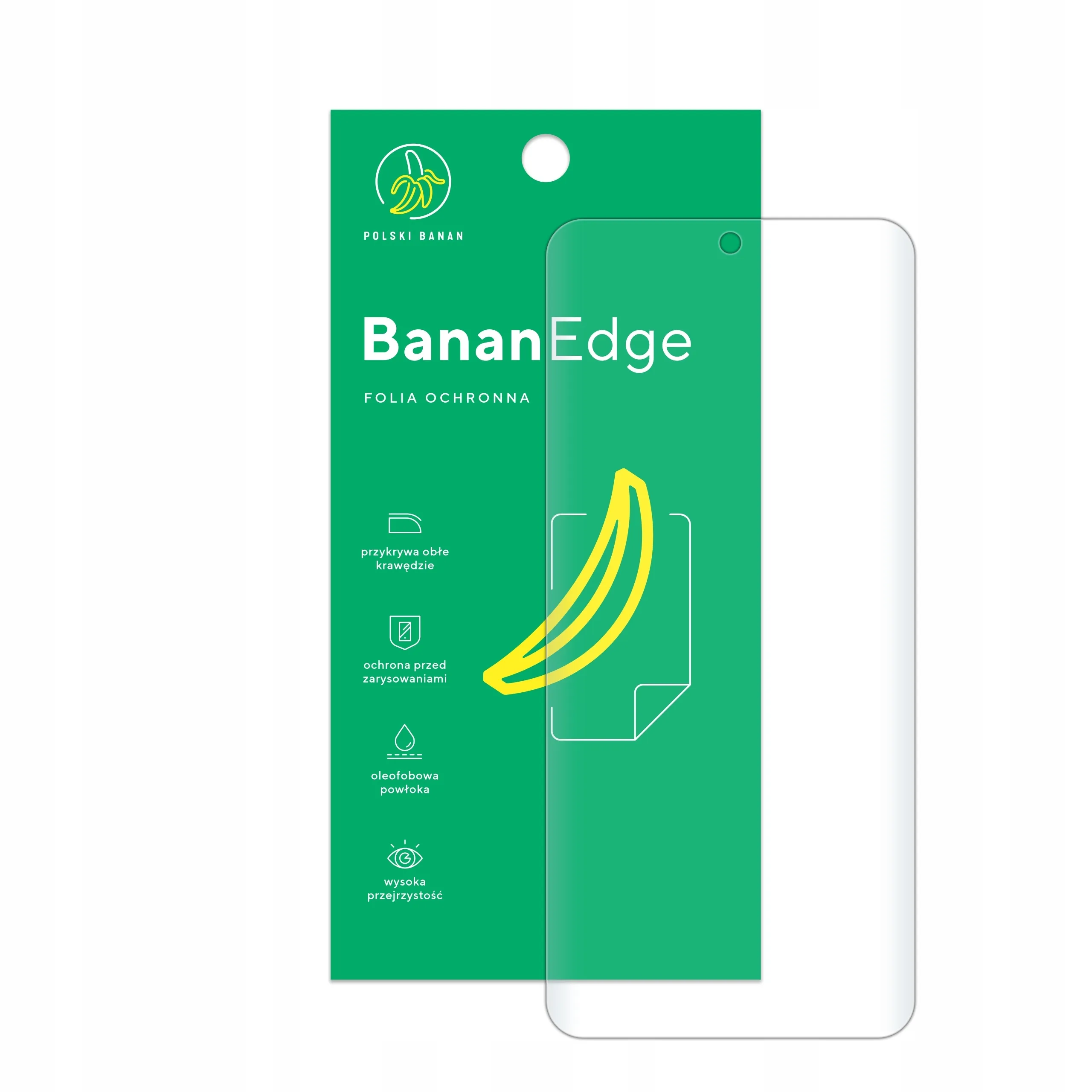 Folia ochronna Polski Banan BananEdge z opakowaniem do telefonu Xiaomi Redmi Note 11 Pro / 11 Pro 5G