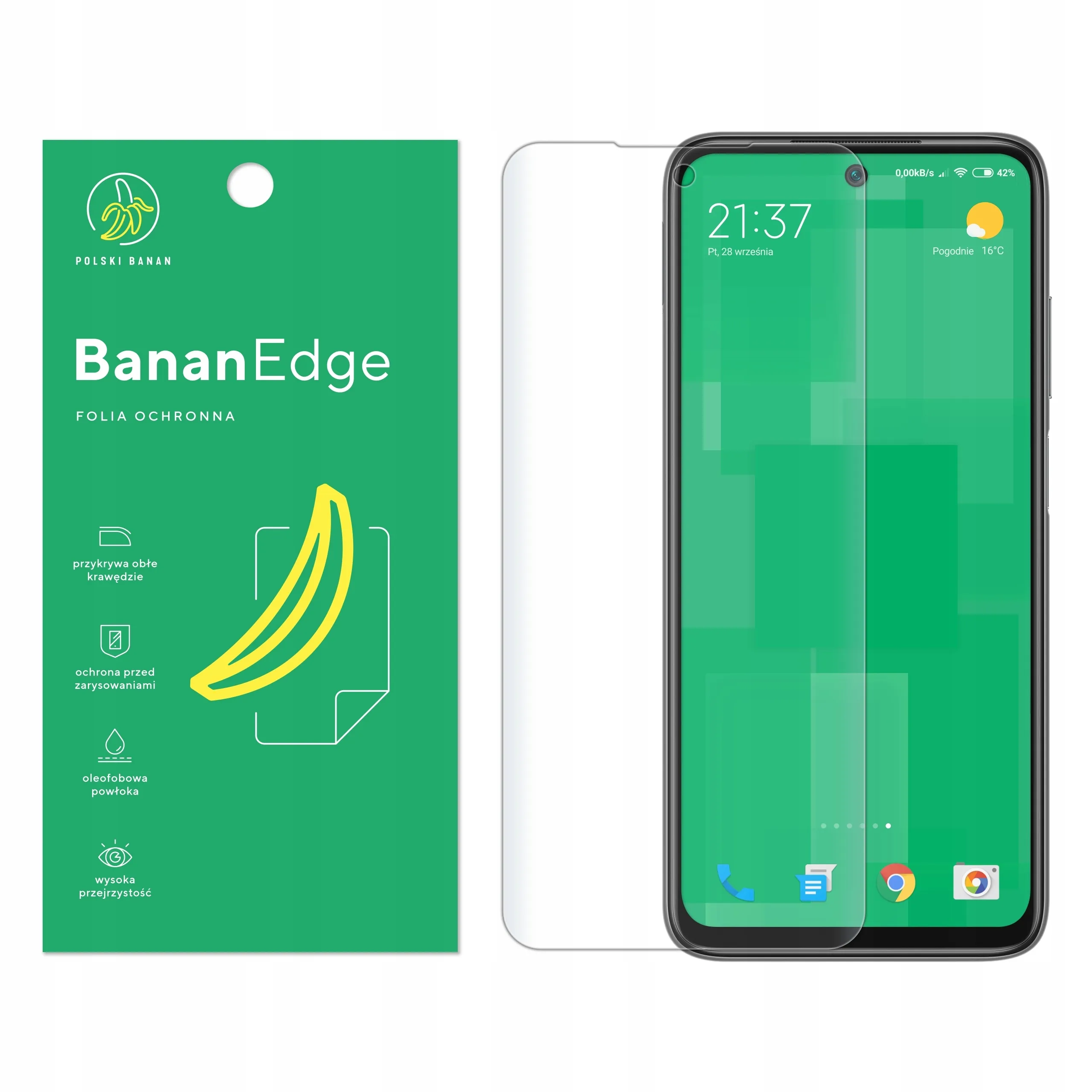Folia ochronna Polski Banan BananEdge do Xiaomi Redmi 10