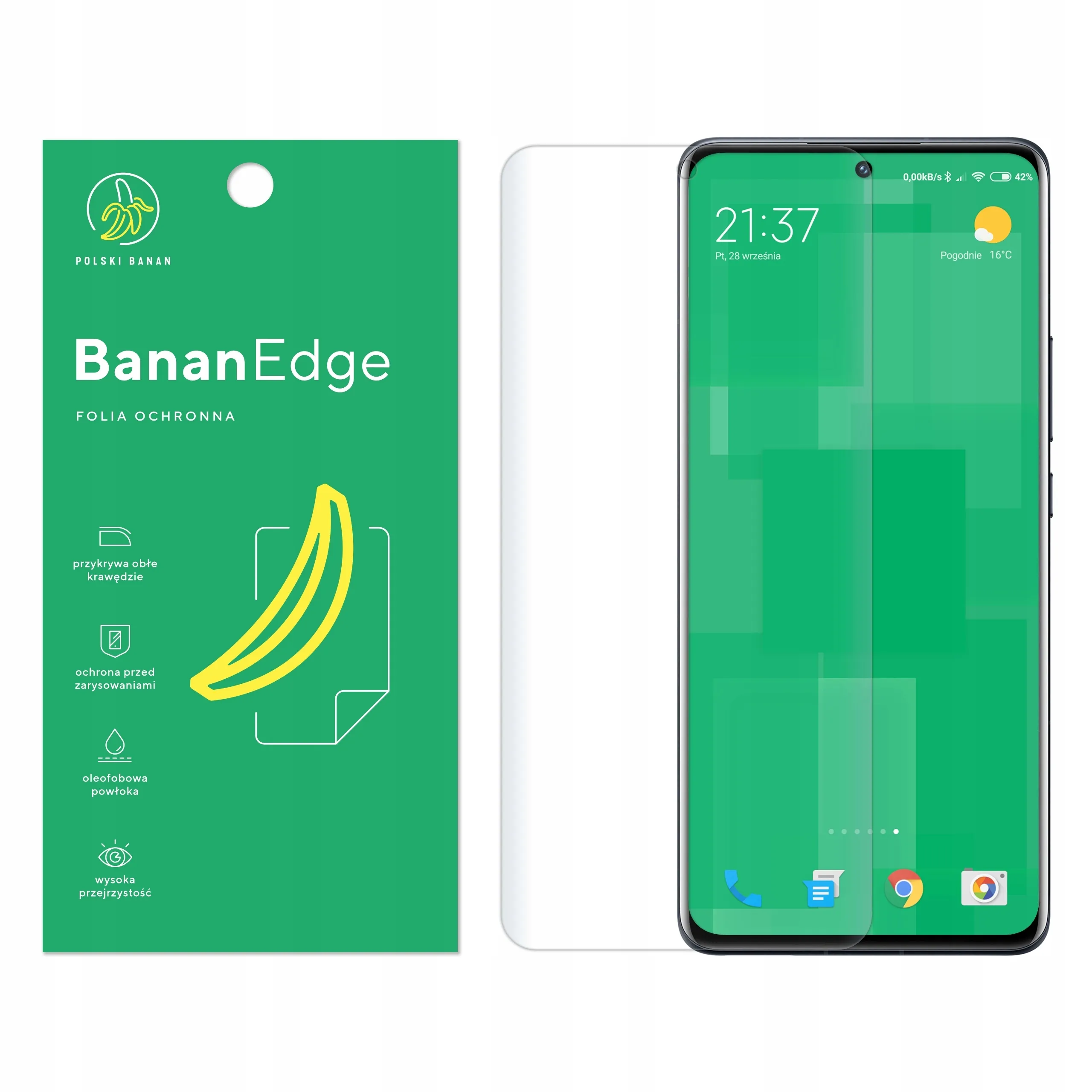 Folia ochronna Polski Banan BananEdge do Xiaomi 12 Pro