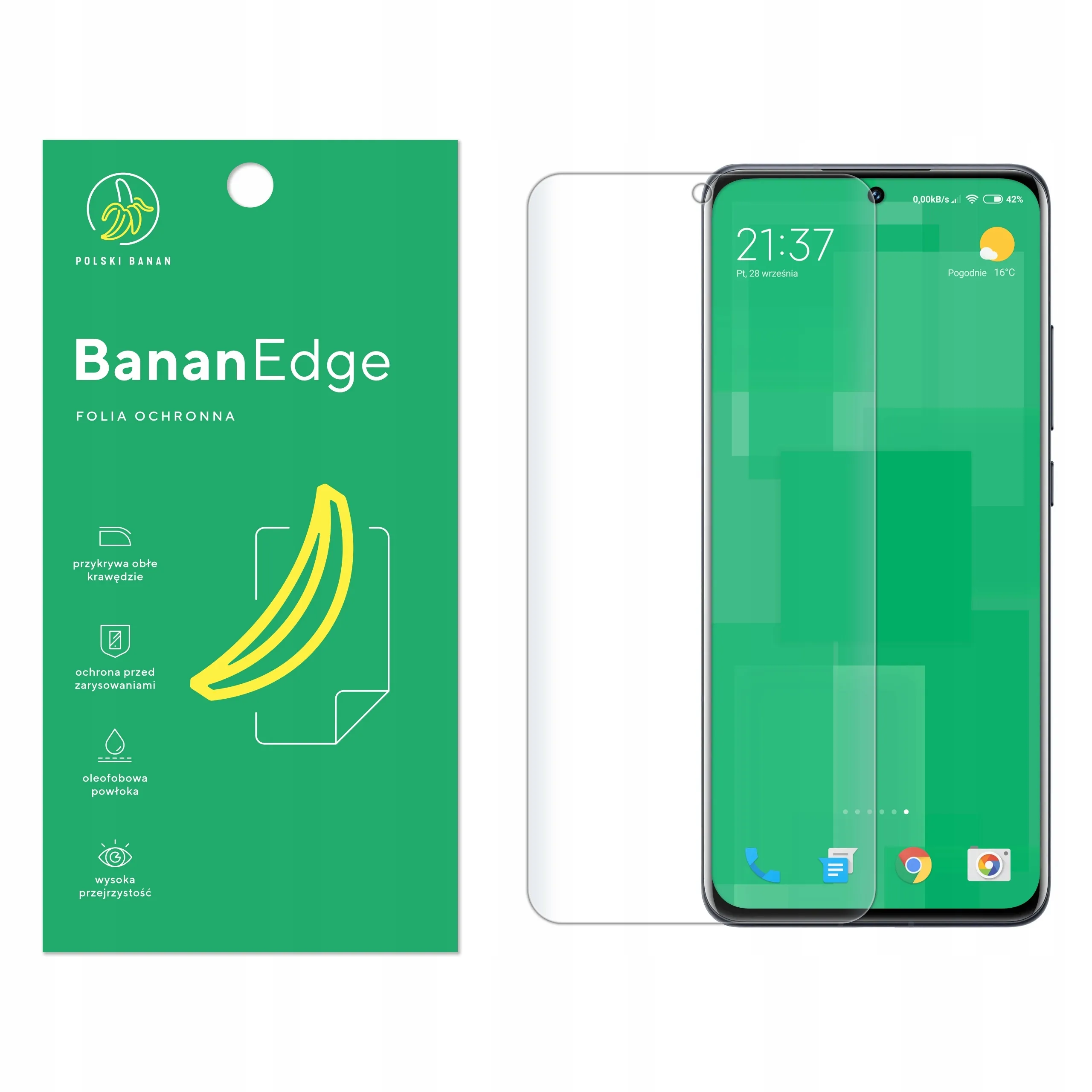 Folia ochronna Polski Banan BananEdge do Xiaomi 12 / 12X