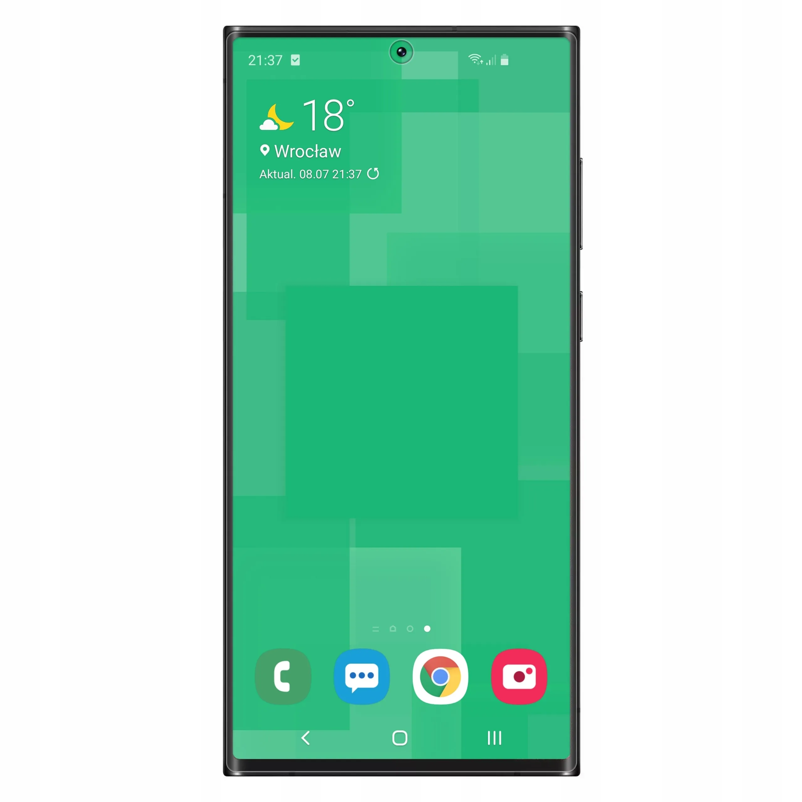 Telefon Samsung Galaxy S22 Ultra z folią ochronną Polski Banan BananEdge