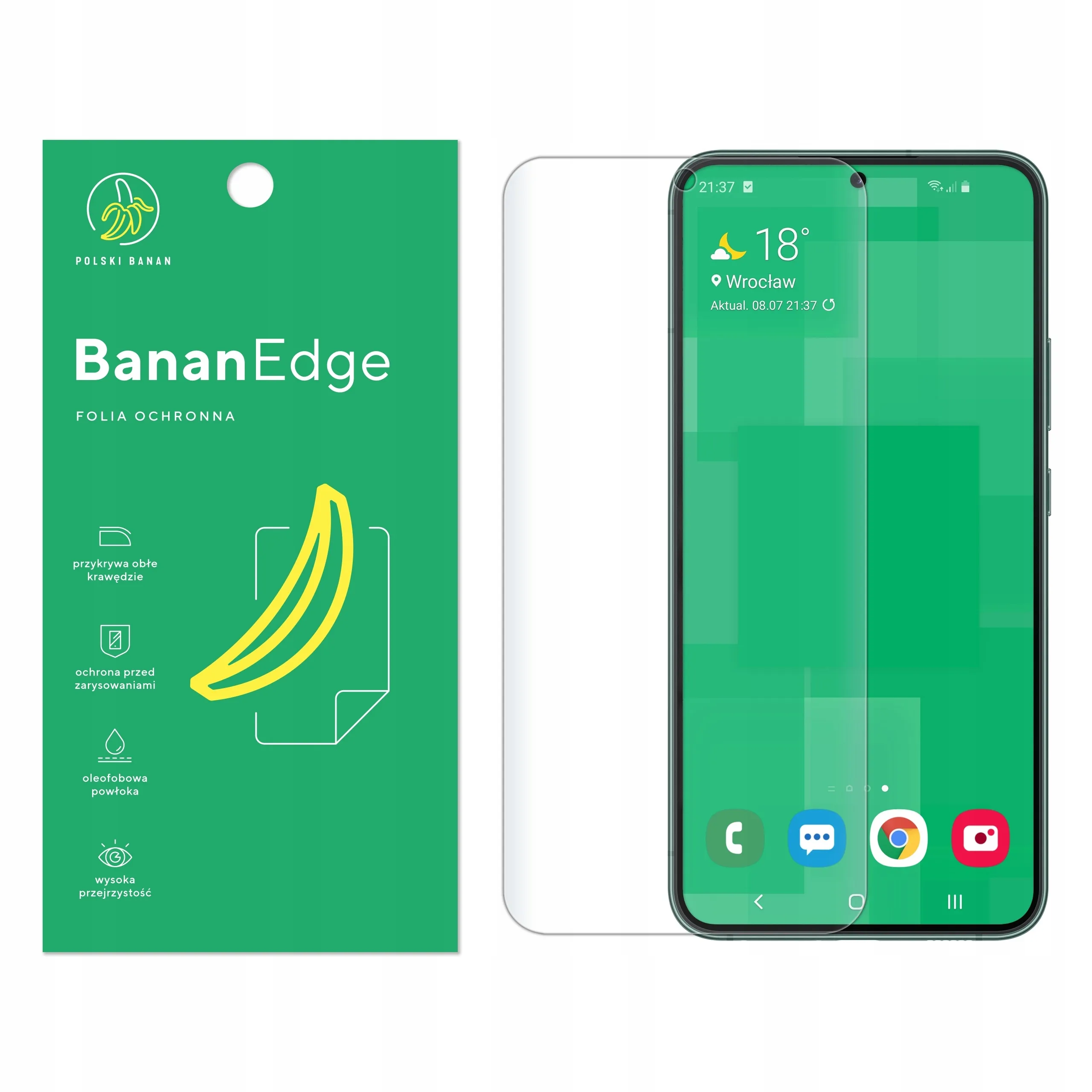 Folia ochronna Polski Banan BananEdge do Samsung Galaxy S22 Plus