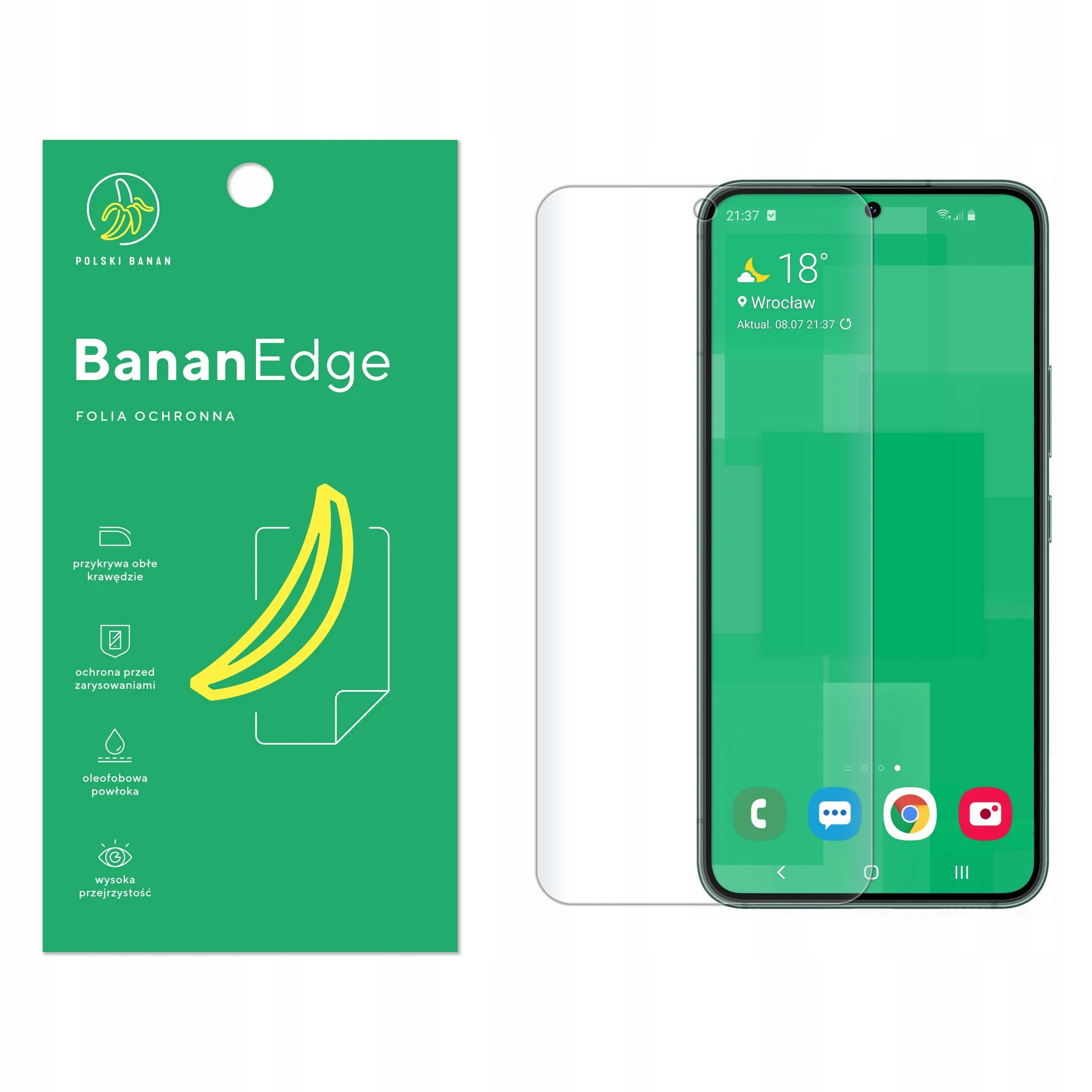 Folia ochronna Polski Banan BananEdge do Samsung Galaxy S22