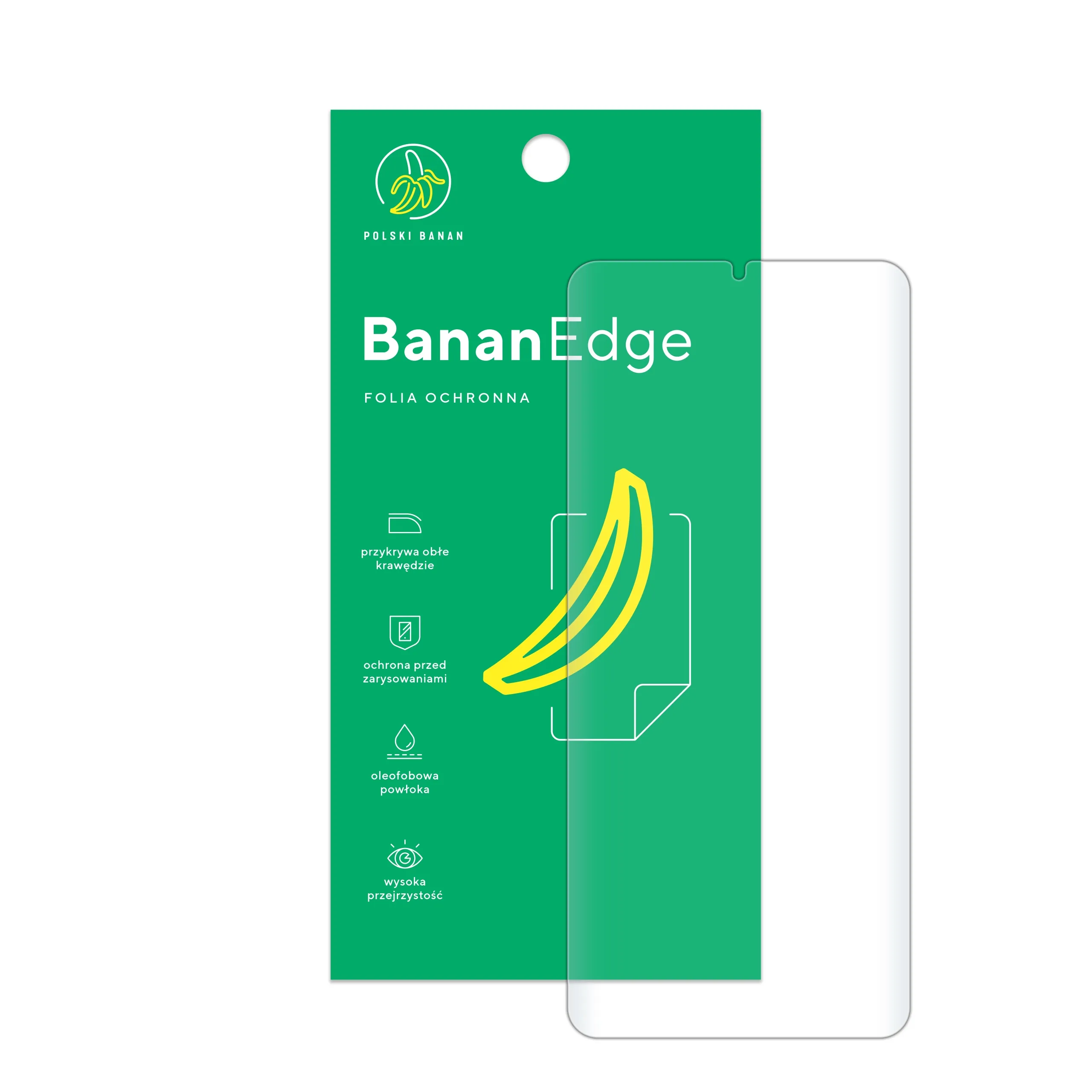 Folia ochronna Polski Banan BananEdge z opakowaniem do telefonu Samsung Galaxy M22