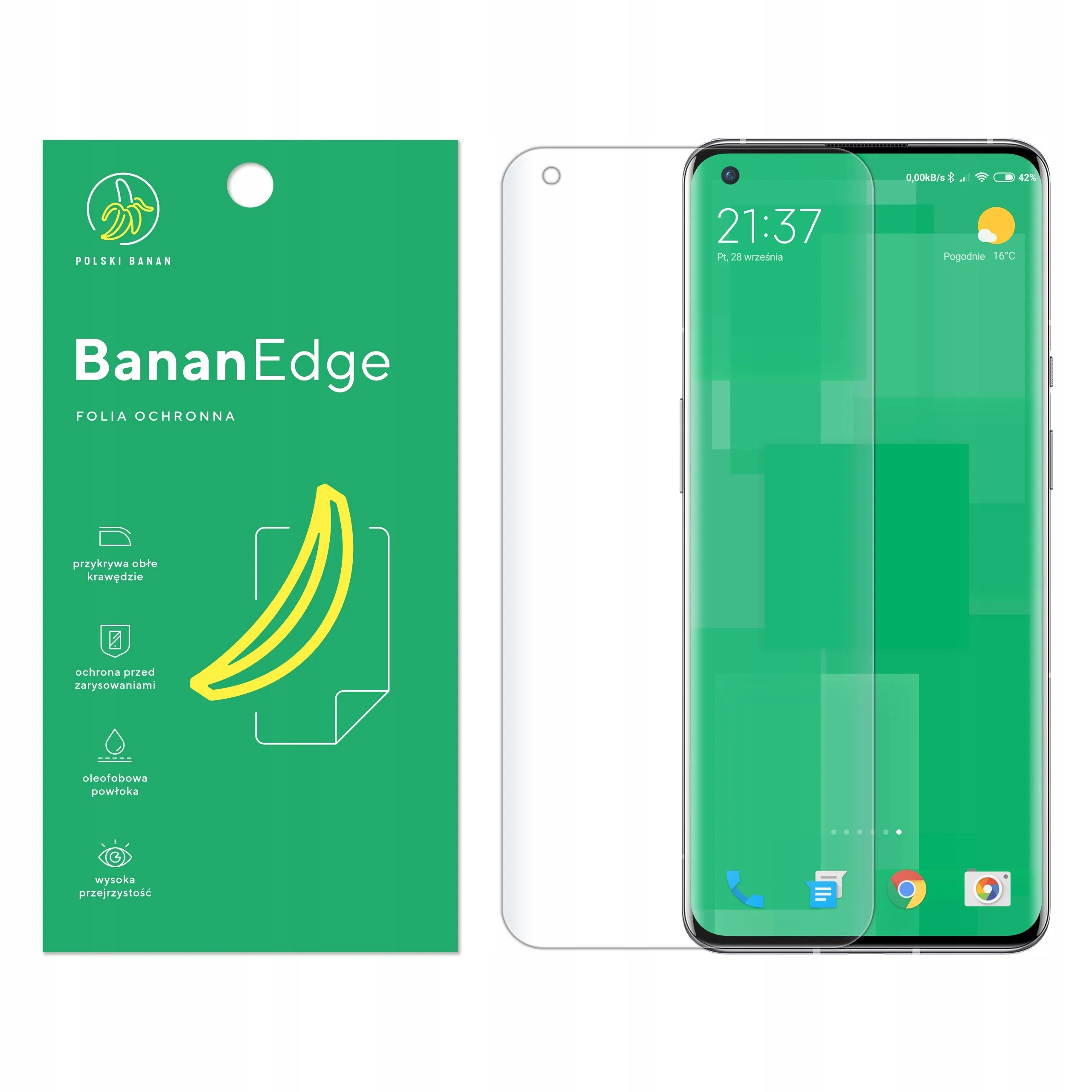 Folia ochronna Polski Banan BananEdge do OnePlus 9 Pro