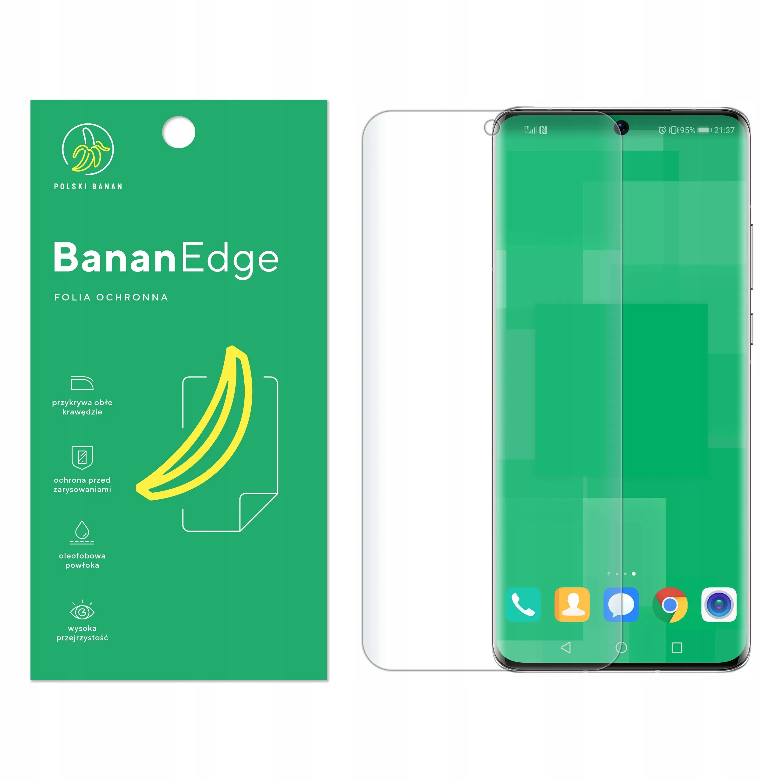 Folia ochronna Polski Banan BananEdge do Huawei P50 Pro