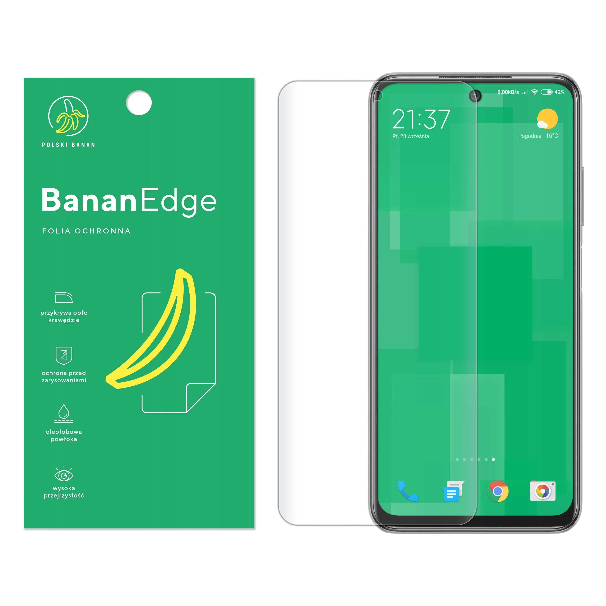 Folia ochronna Polski Banan BananEdge do Xiaomi Redmi Note 10 5G