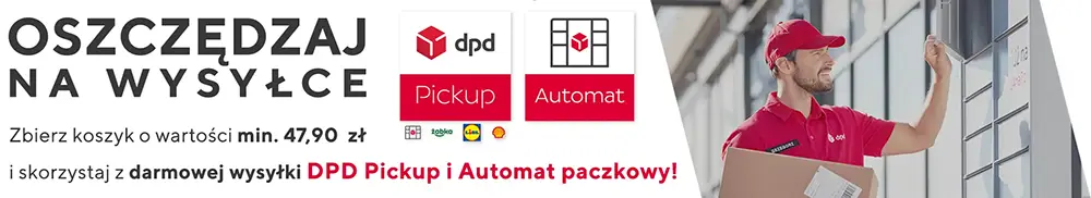 Oszczędzaj na wysyłce – darmowa dostawa od 47,90 zł